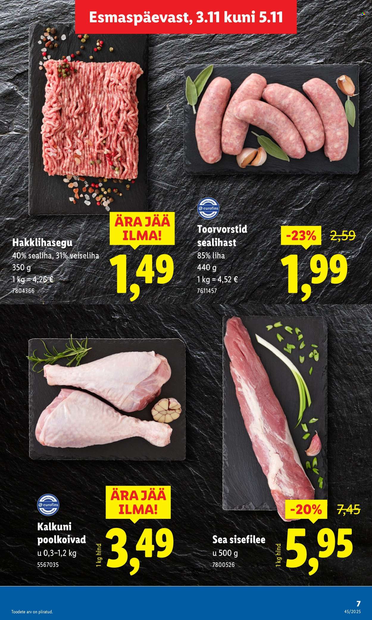 lidl - Lidl kliendileht - Kliendileht (3.11 - 9.11.2025) - page: 7 lidl - Lidl kliendileht - Kliendileht (3.11 - 9.11.2025) - page: 7