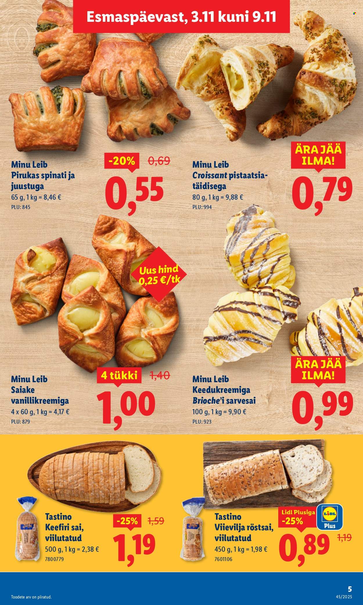 lidl - Lidl kliendileht - Kliendileht (3.11 - 9.11.2025) - page: 5 lidl - Lidl kliendileht - Kliendileht (3.11 - 9.11.2025) - page: 5