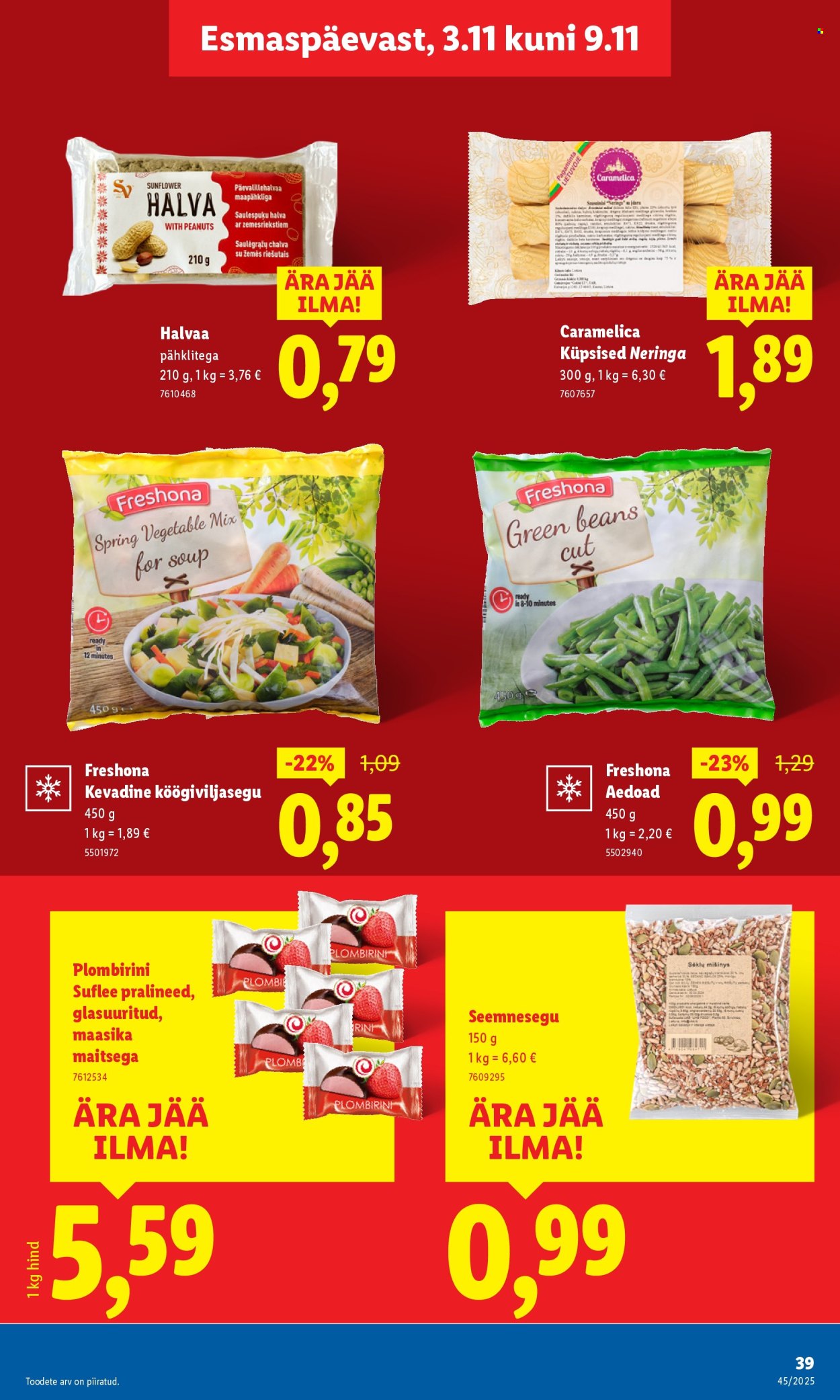 lidl - Lidl kliendileht - Kliendileht (3.11 - 9.11.2025) - page: 39 lidl - Lidl kliendileht - Kliendileht (3.11 - 9.11.2025) - page: 39