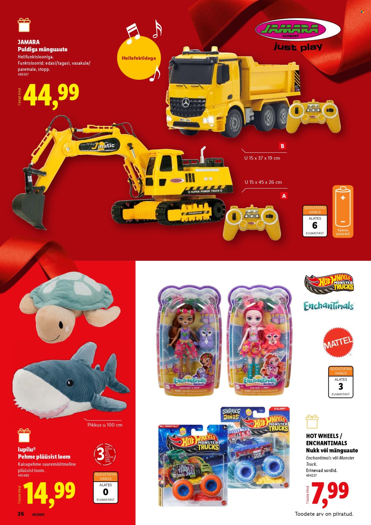 lidl - Lidl kliendileht - Mänguasjade kataloog Jõulud 2025 - page: 26 lidl - Lidl kliendileht - Mänguasjade kataloog Jõulud 2025 - page: 26