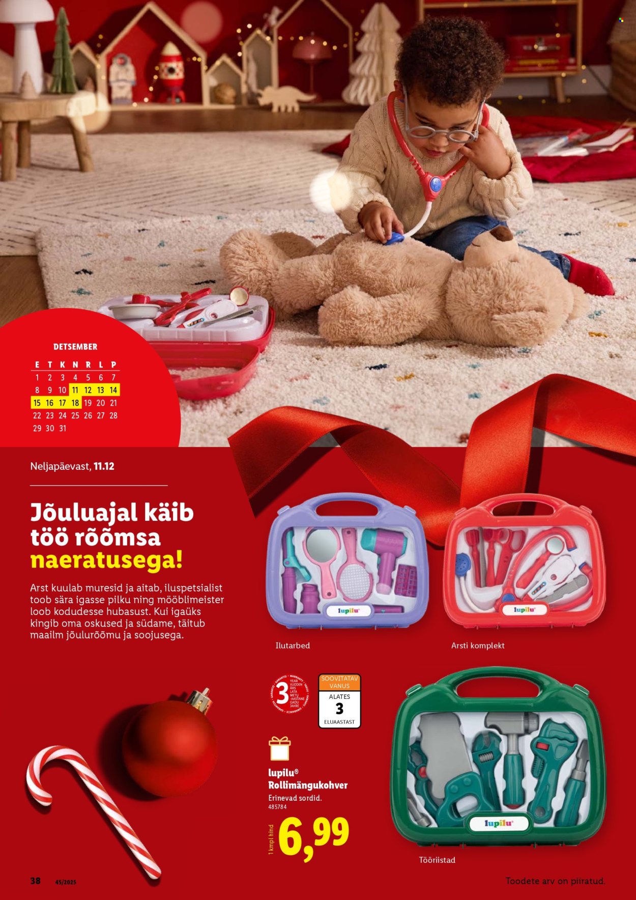 lidl - Lidl kliendileht - Mänguasjade kataloog Jõulud 2025 - page: 38 lidl - Lidl kliendileht - Mänguasjade kataloog Jõulud 2025 - page: 38