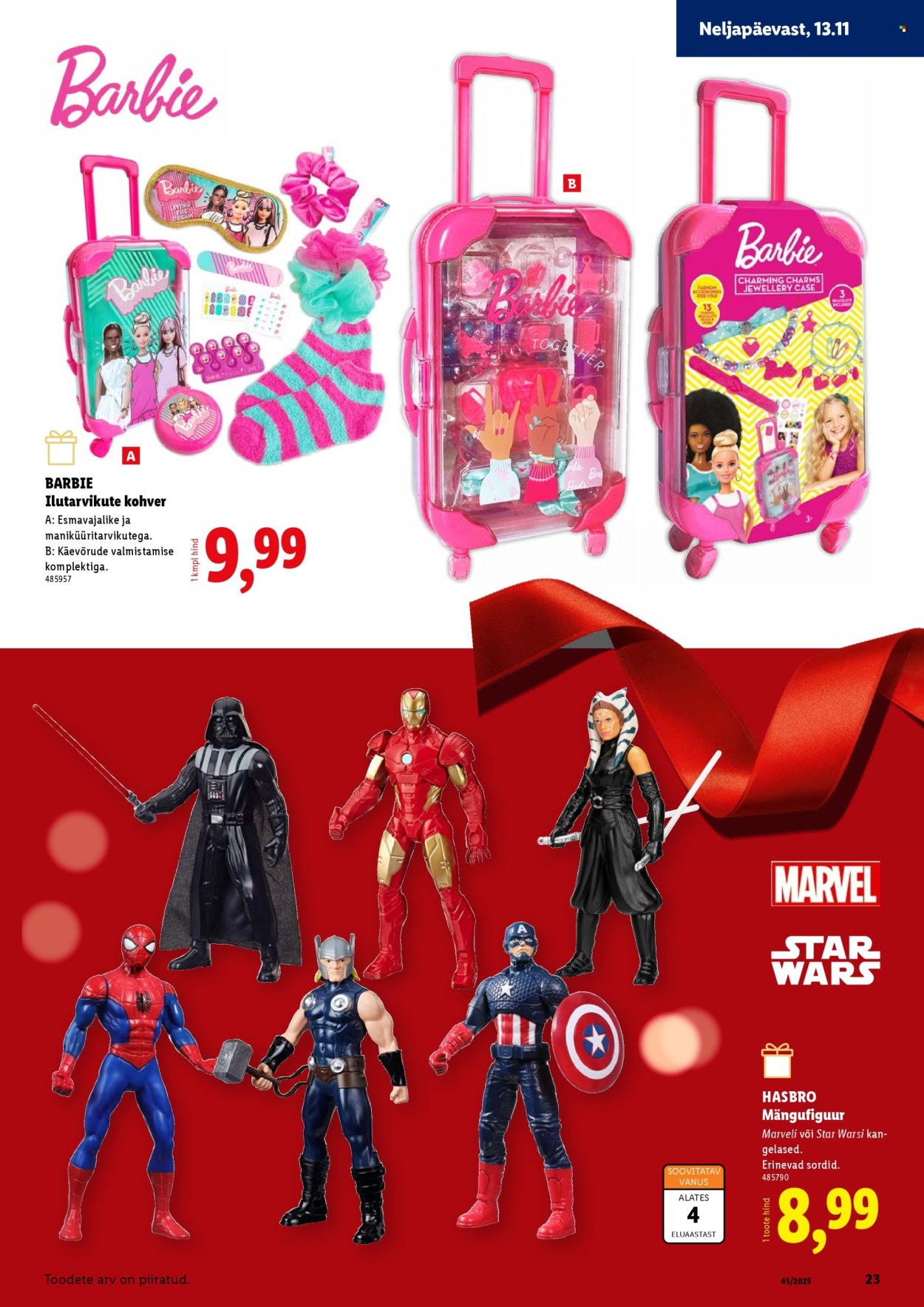 lidl - Lidl kliendileht - Mänguasjade kataloog Jõulud 2025 - page: 23 lidl - Lidl kliendileht - Mänguasjade kataloog Jõulud 2025 - page: 23