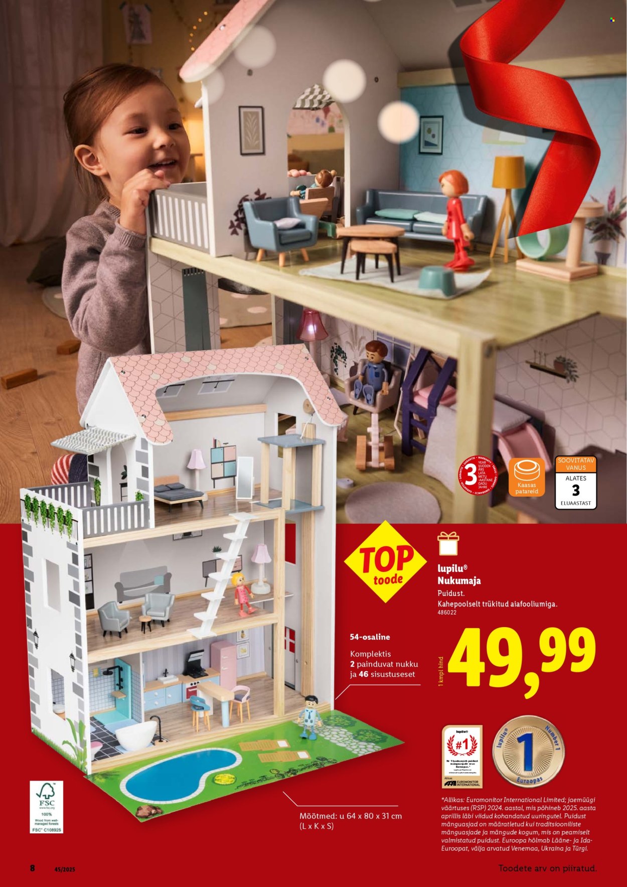 lidl - Lidl kliendileht - Mänguasjade kataloog Jõulud 2025 - page: 8 lidl - Lidl kliendileht - Mänguasjade kataloog Jõulud 2025 - page: 8