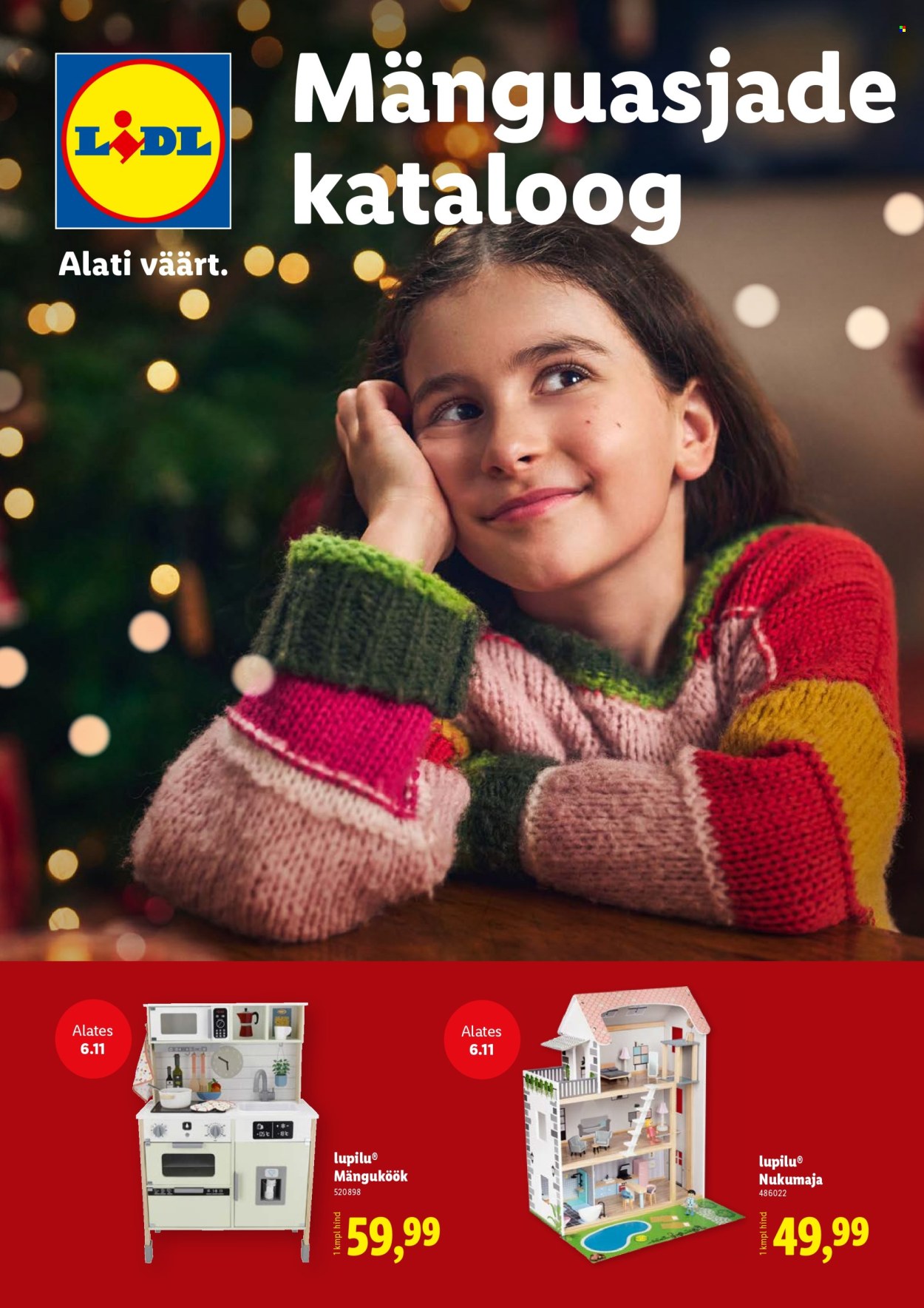 lidl - Lidl kliendileht - Mänguasjade kataloog Jõulud 2025