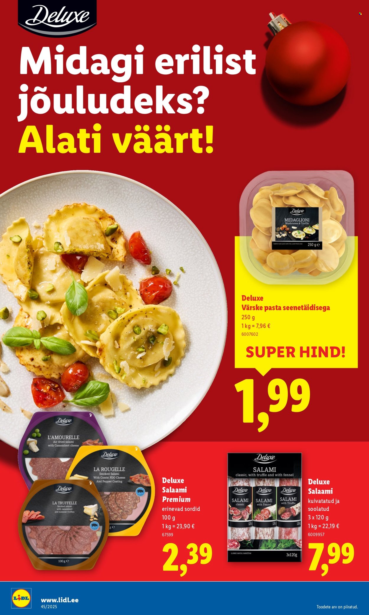 lidl - Lidl kliendileht - Nädalalõpu pakkumised (6.11 - 9.11.2025) - page: 34