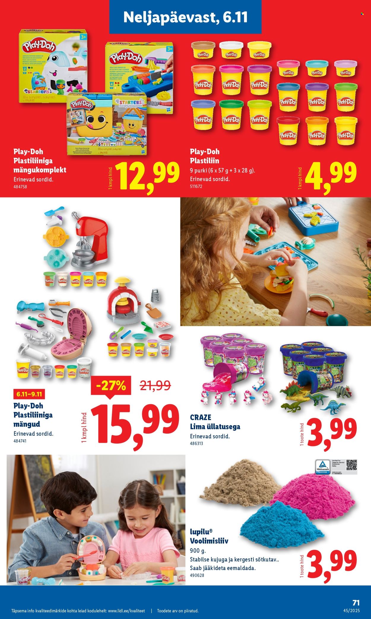 lidl - Lidl kliendileht - Nädalalõpu pakkumised (6.11 - 9.11.2025) - page: 71