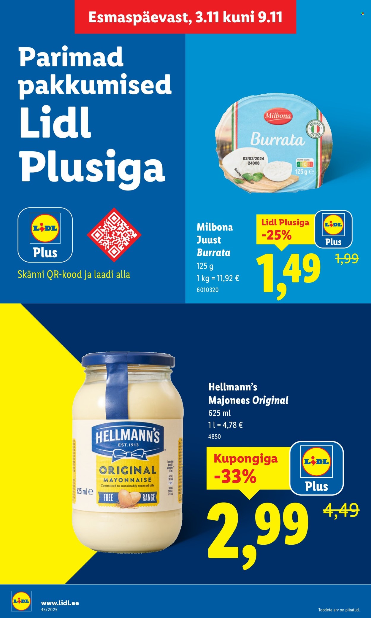 lidl - Lidl kliendileht - Nädalalõpu pakkumised (6.11 - 9.11.2025) - page: 22