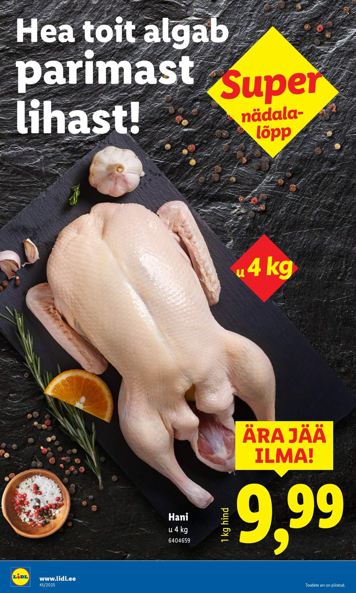 lidl - Lidl kliendileht - Nädalalõpu pakkumised (6.11 - 9.11.2025) - page: 10
