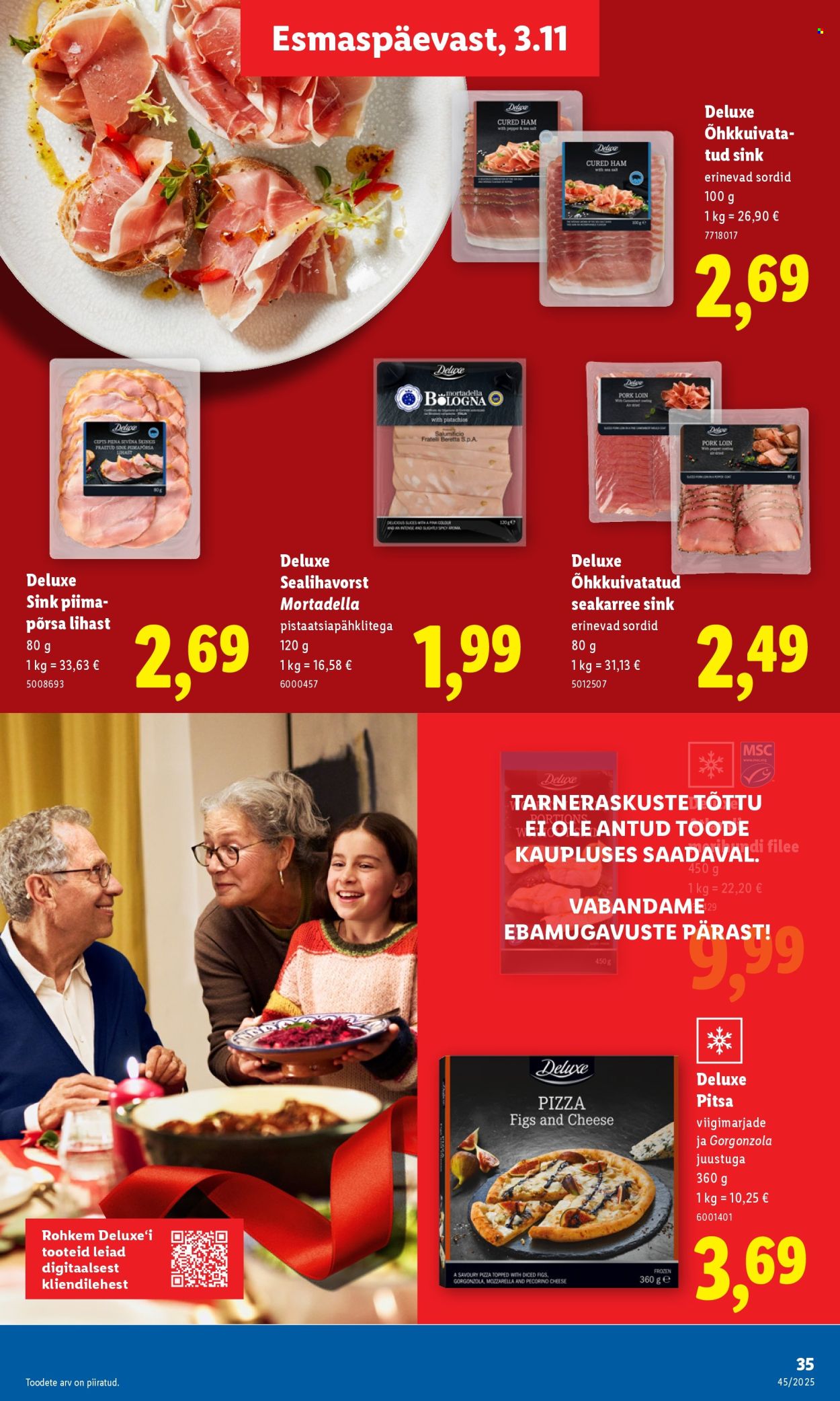 lidl - Lidl kliendileht - Nädalalõpu pakkumised (6.11 - 9.11.2025) - page: 35