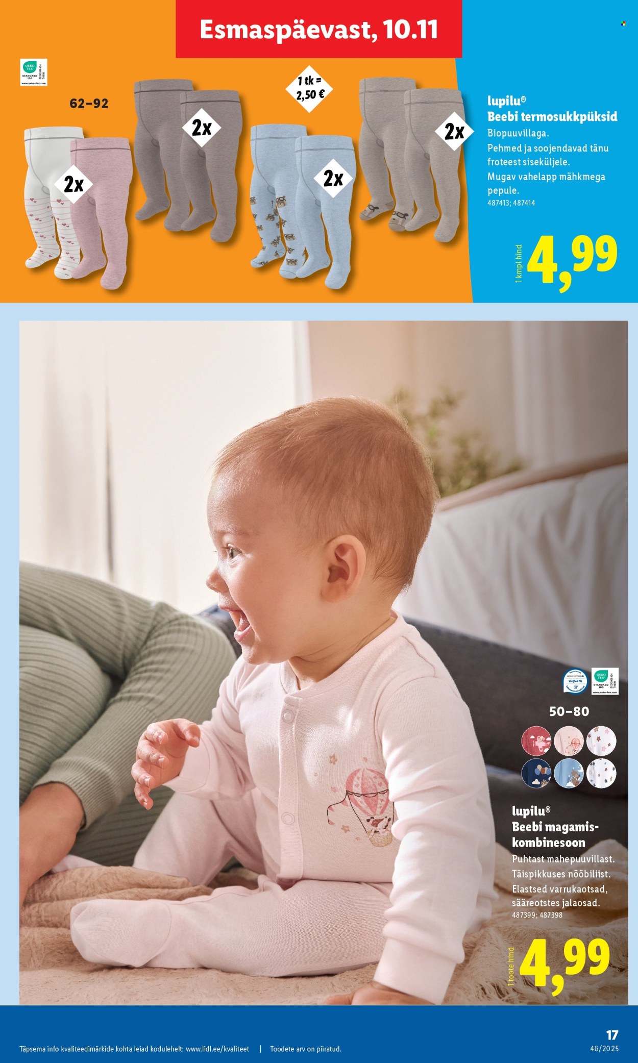 lidl - Lidl kliendileht - Tööstuskaupade pakkumised (10.11 - 16.11.2025) - page: 17