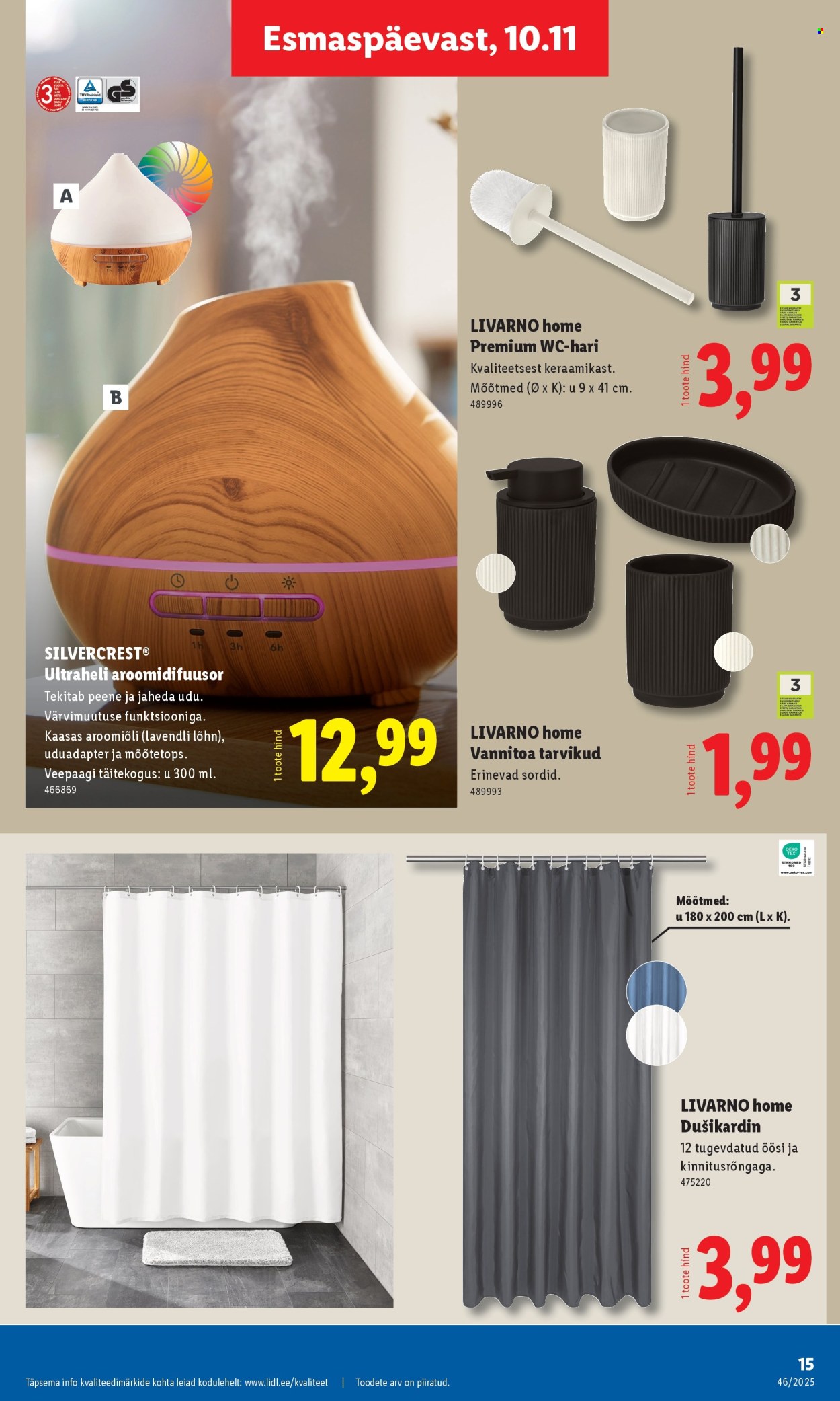 lidl - Lidl kliendileht - Tööstuskaupade pakkumised (10.11 - 16.11.2025) - page: 15