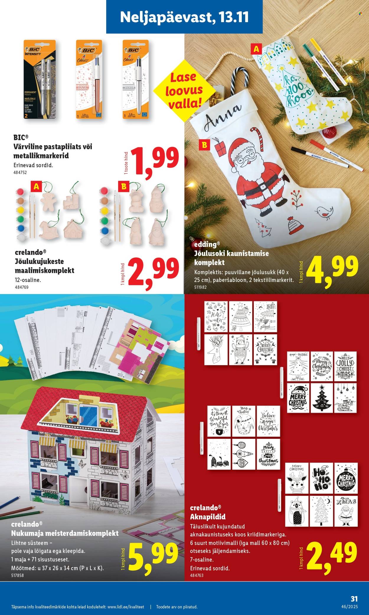 lidl - Lidl kliendileht - Tööstuskaupade pakkumised (10.11 - 16.11.2025) - page: 31