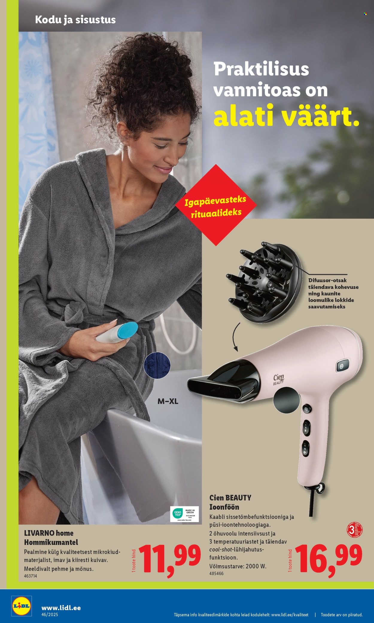 lidl - Lidl kliendileht - Tööstuskaupade pakkumised (10.11 - 16.11.2025) - page: 12