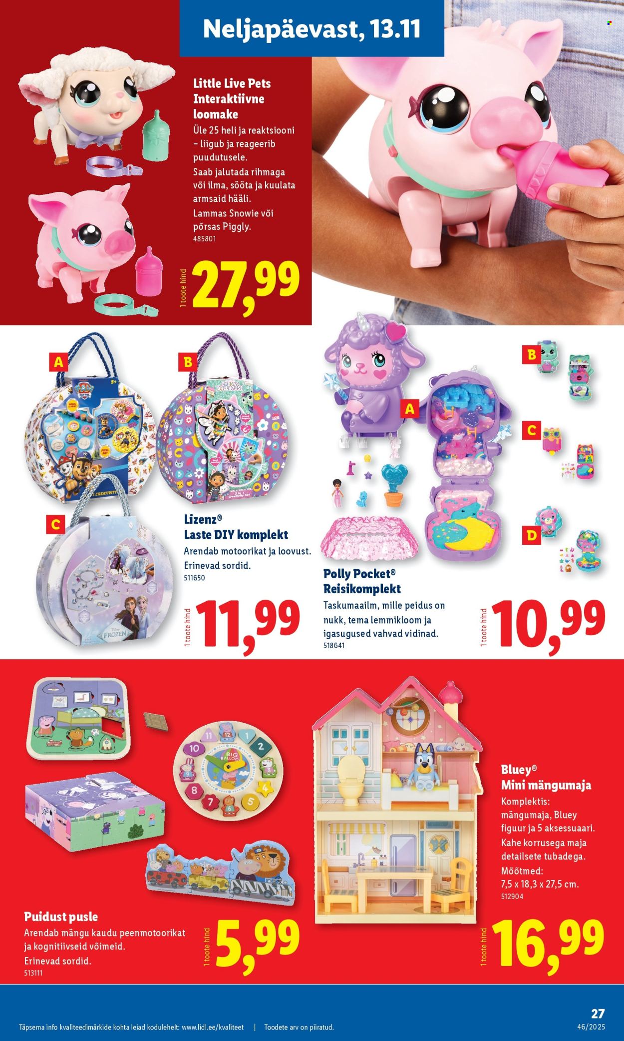 lidl - Lidl kliendileht - Tööstuskaupade pakkumised (10.11 - 16.11.2025) - page: 27