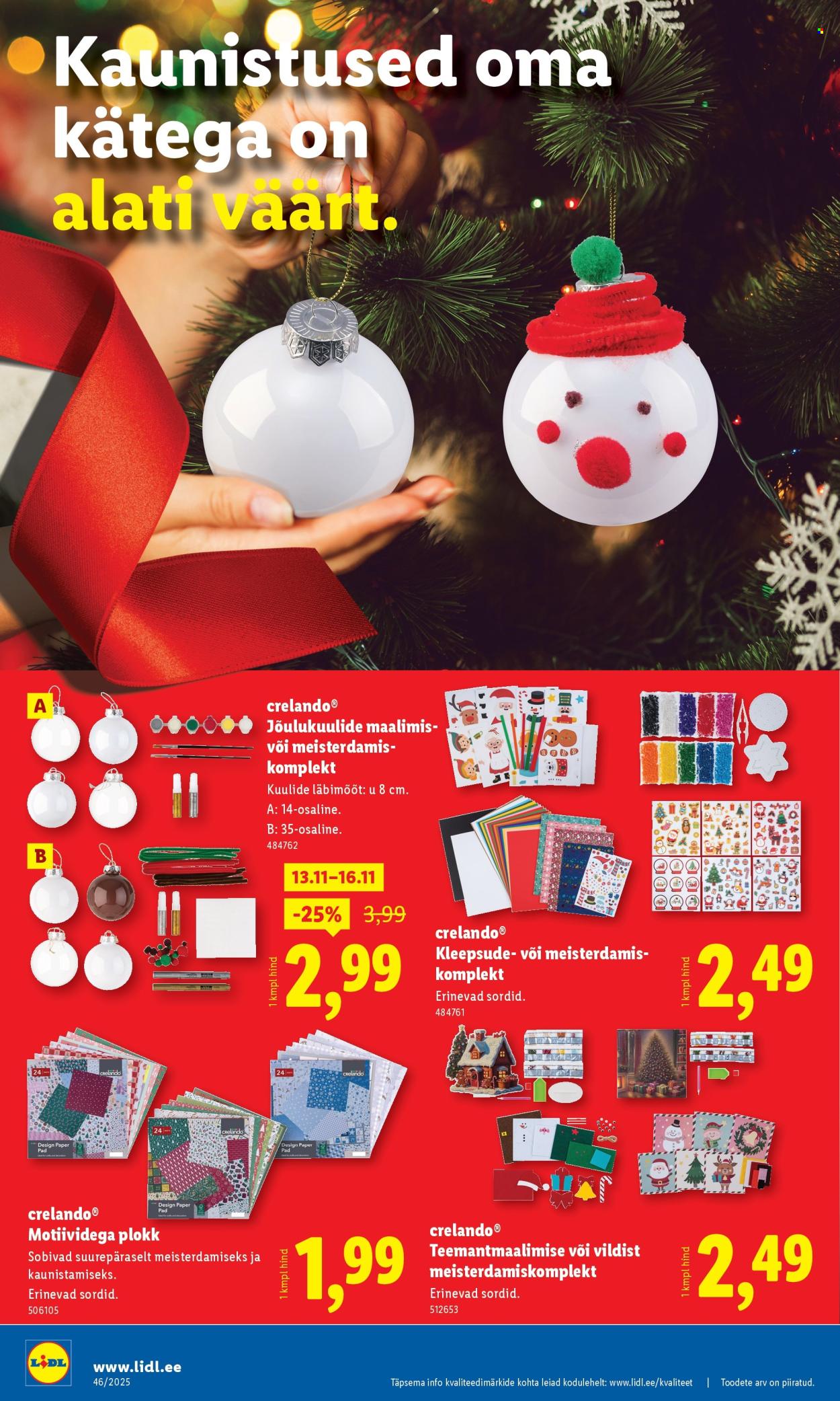 lidl - Lidl kliendileht - Tööstuskaupade pakkumised (10.11 - 16.11.2025) - page: 30