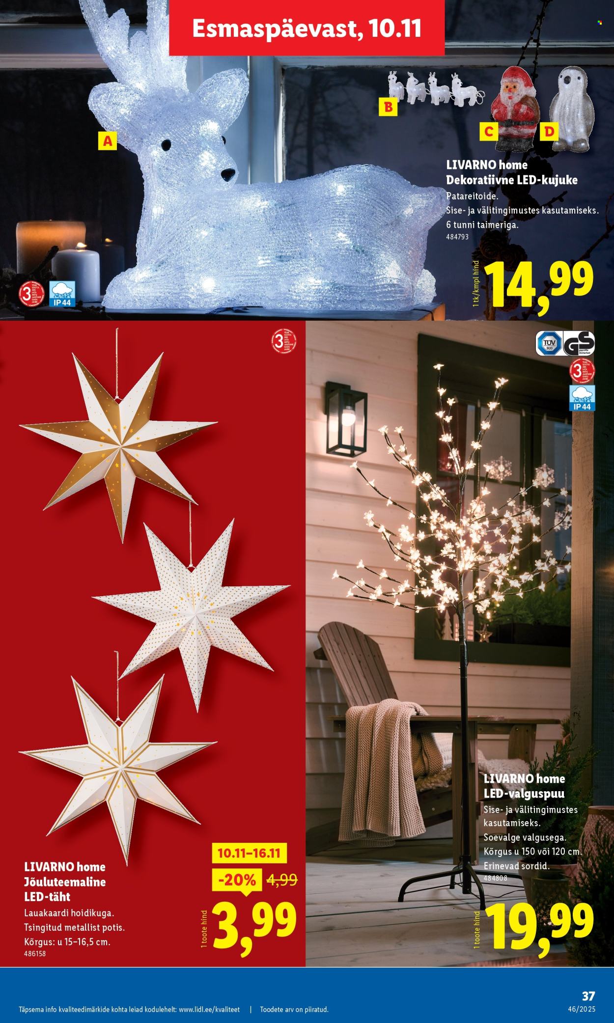 lidl - Lidl kliendileht - Kliendileht (10.11 - 16.11.2025) - page: 37