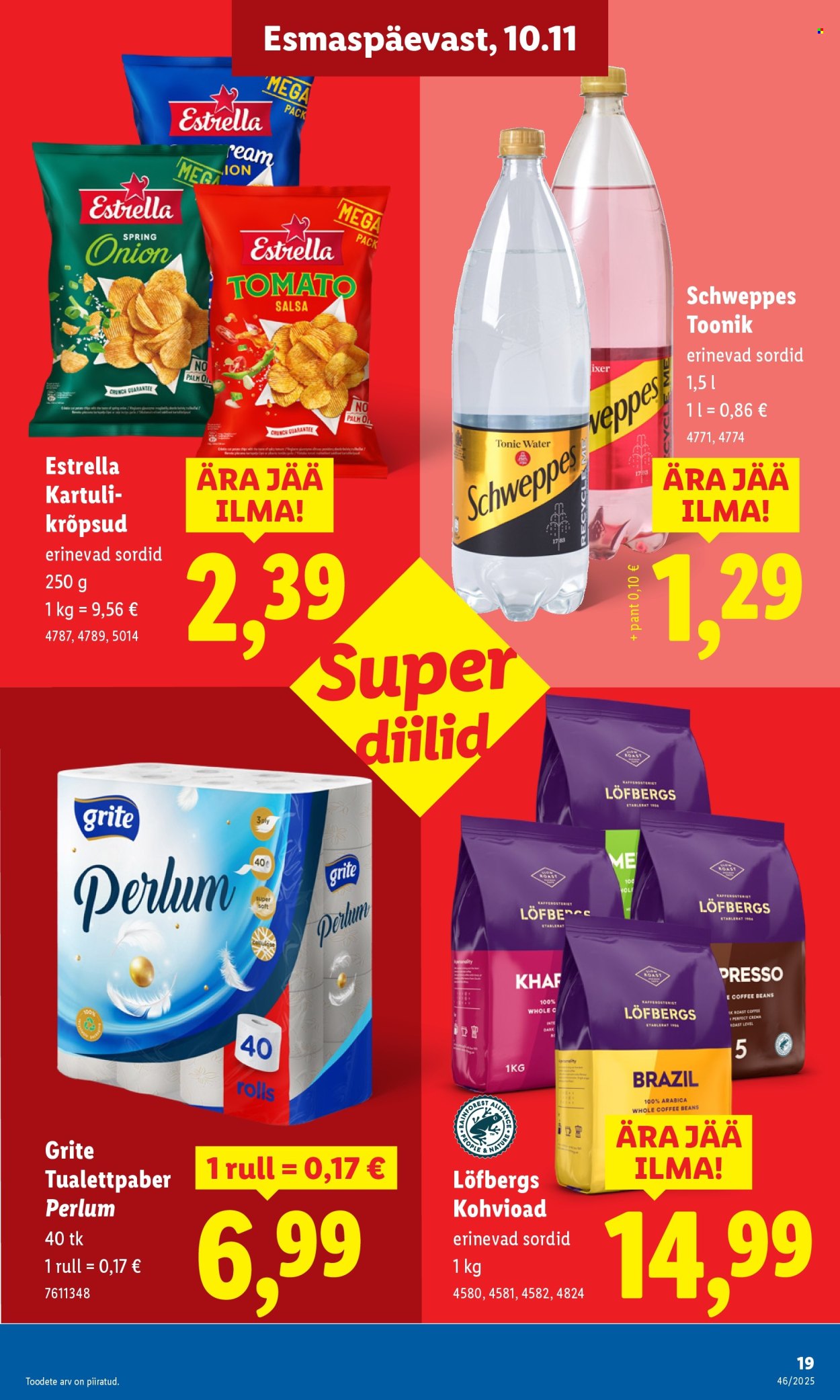 lidl - Lidl kliendileht - Kliendileht (10.11 - 16.11.2025) - page: 19