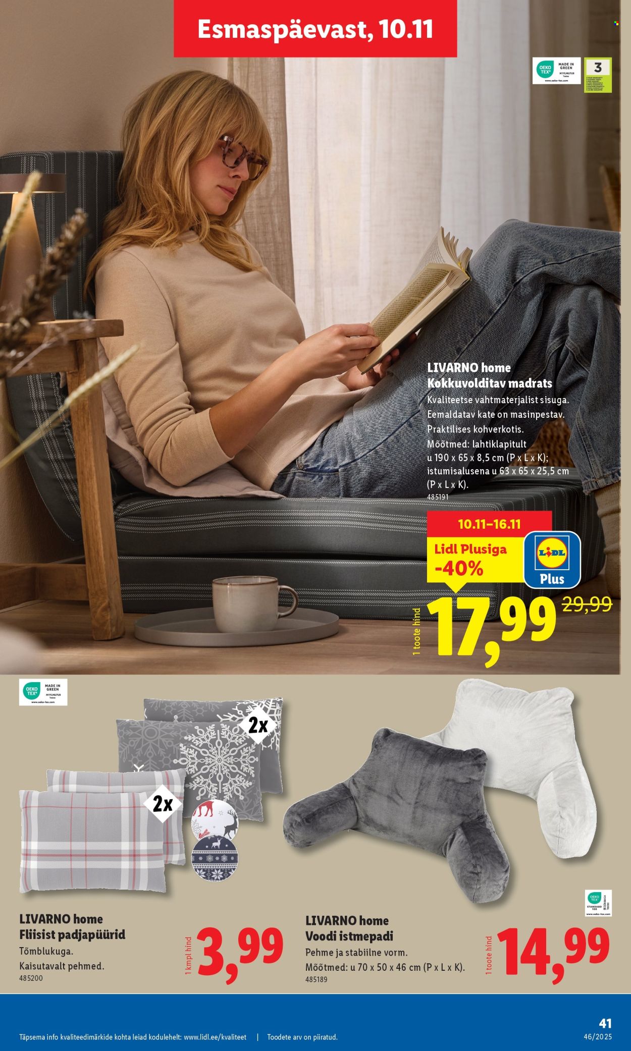 lidl - Lidl kliendileht - Kliendileht (10.11 - 16.11.2025) - page: 41