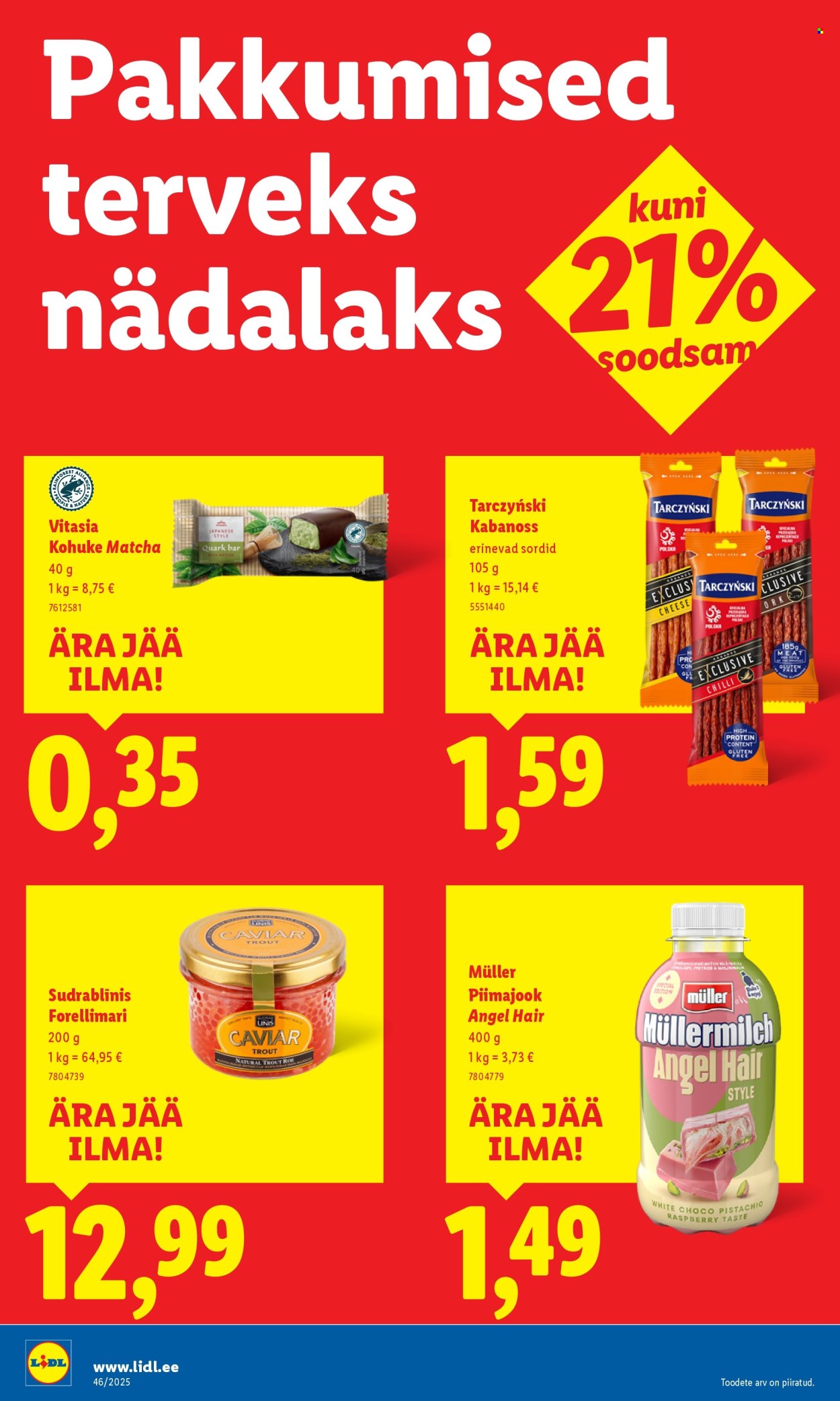 lidl - Lidl kliendileht - Kliendileht (10.11 - 16.11.2025) - page: 22
