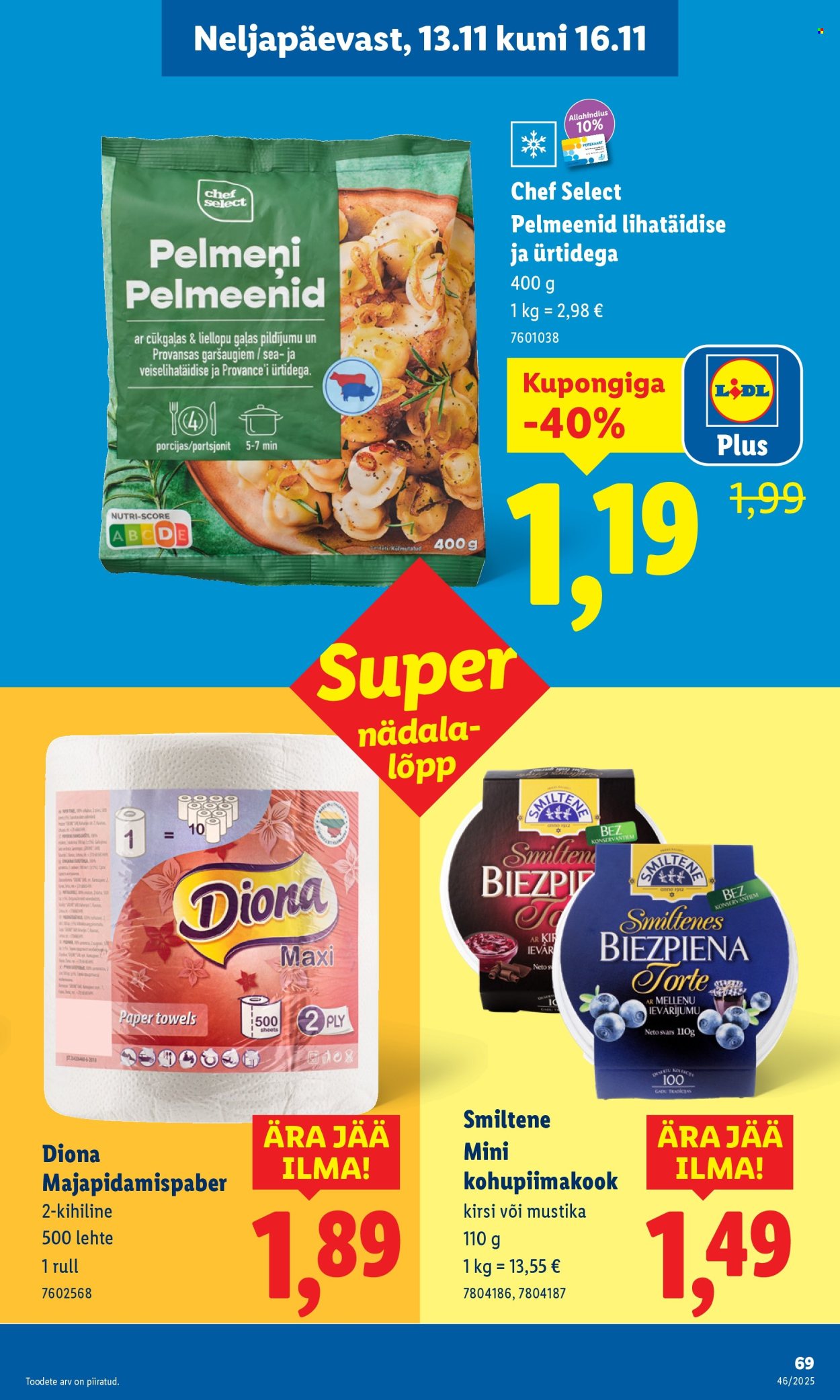 lidl - Lidl kliendileht - Kliendileht (10.11 - 16.11.2025) - page: 69