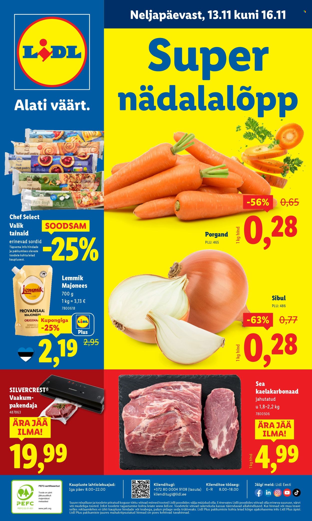 lidl - Lidl kliendileht - Kliendileht (10.11 - 16.11.2025) - page: 70