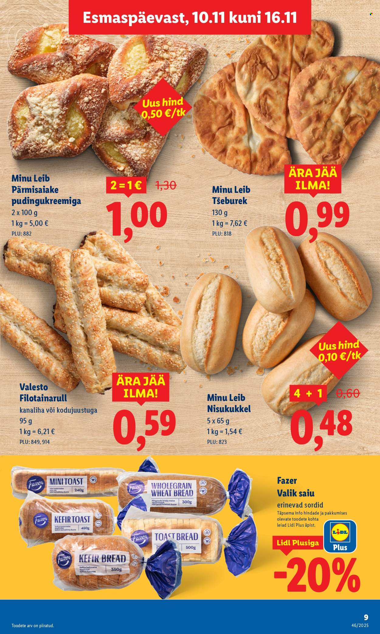 lidl - Lidl kliendileht - Nädalalõpu pakkumised (13.11 - 16.11.2025) - page: 9
