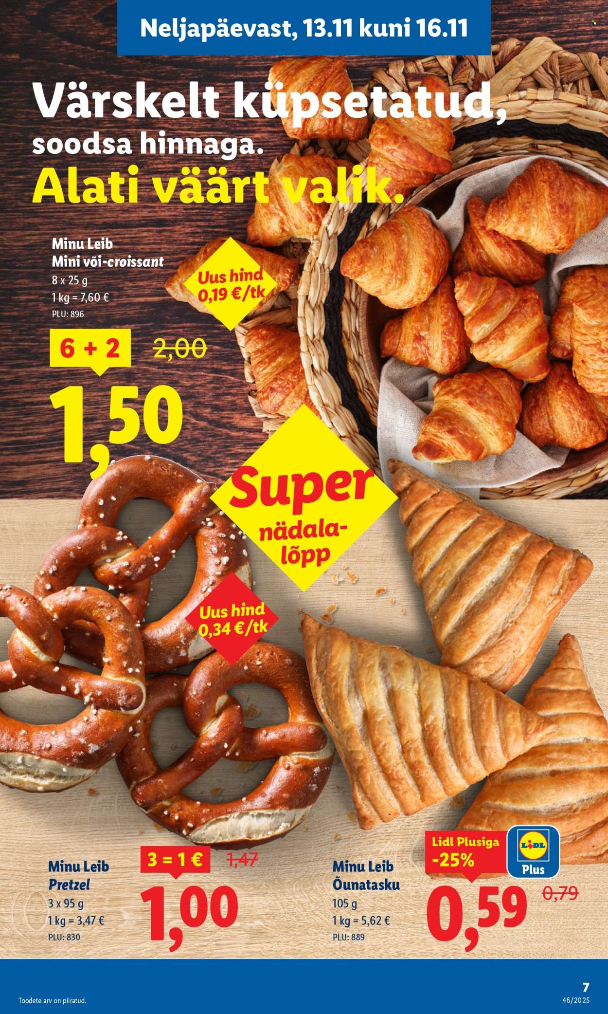 lidl - Lidl kliendileht - Nädalalõpu pakkumised (13.11 - 16.11.2025) - page: 7