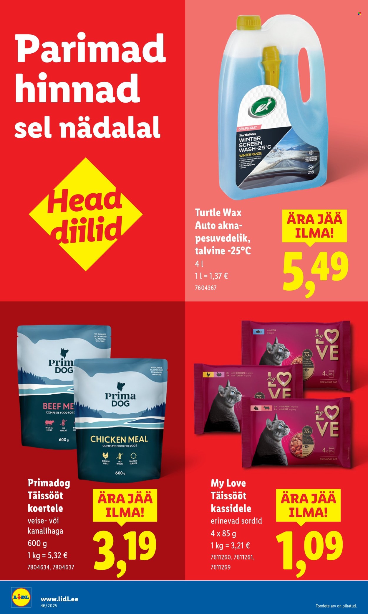 lidl - Lidl kliendileht - Nädalalõpu pakkumised (13.11 - 16.11.2025) - page: 40