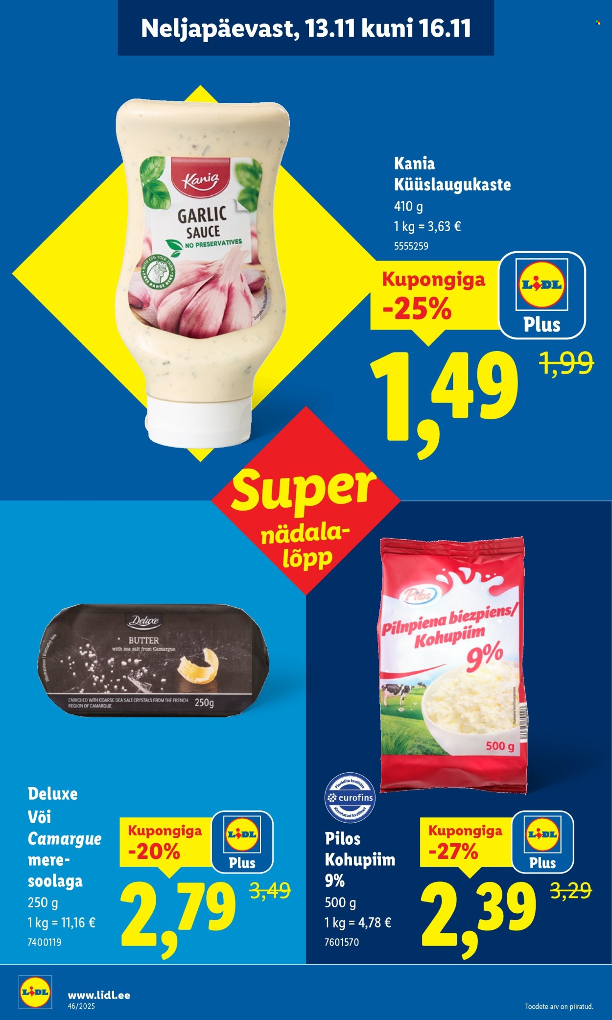 lidl - Lidl kliendileht - Nädalalõpu pakkumised (13.11 - 16.11.2025) - page: 16