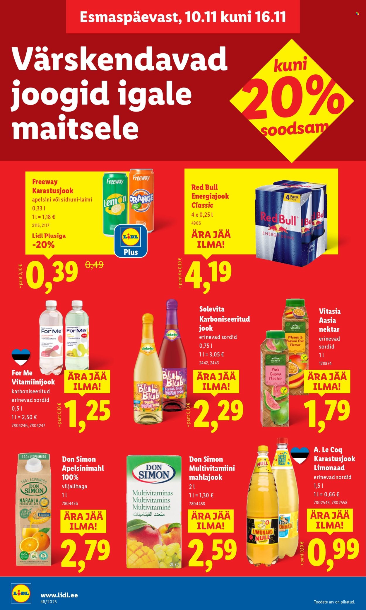 lidl - Lidl kliendileht - Nädalalõpu pakkumised (13.11 - 16.11.2025) - page: 38