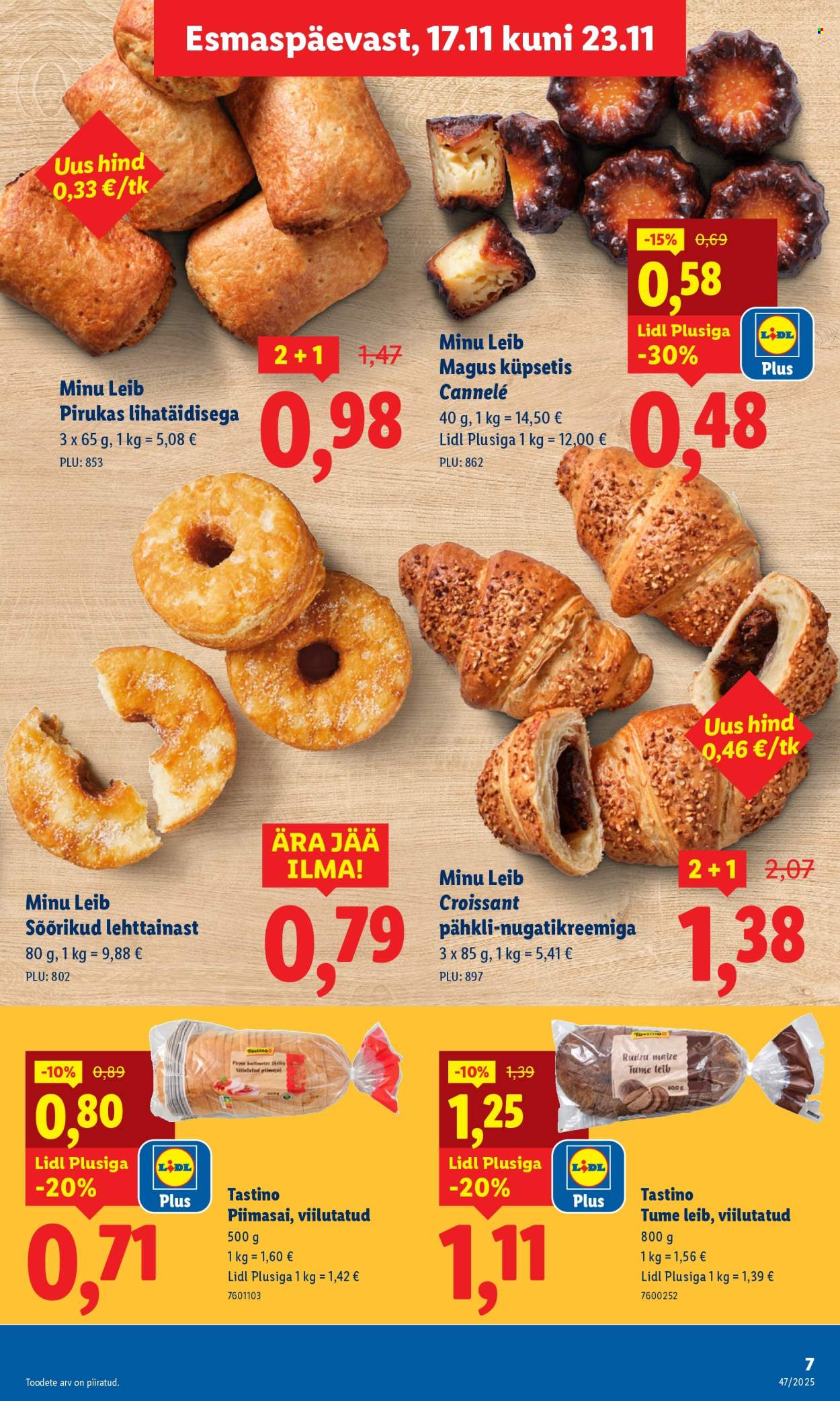 lidl - Lidl kliendileht - Kliendileht (17.11 - 23.11.2025) - page: 7