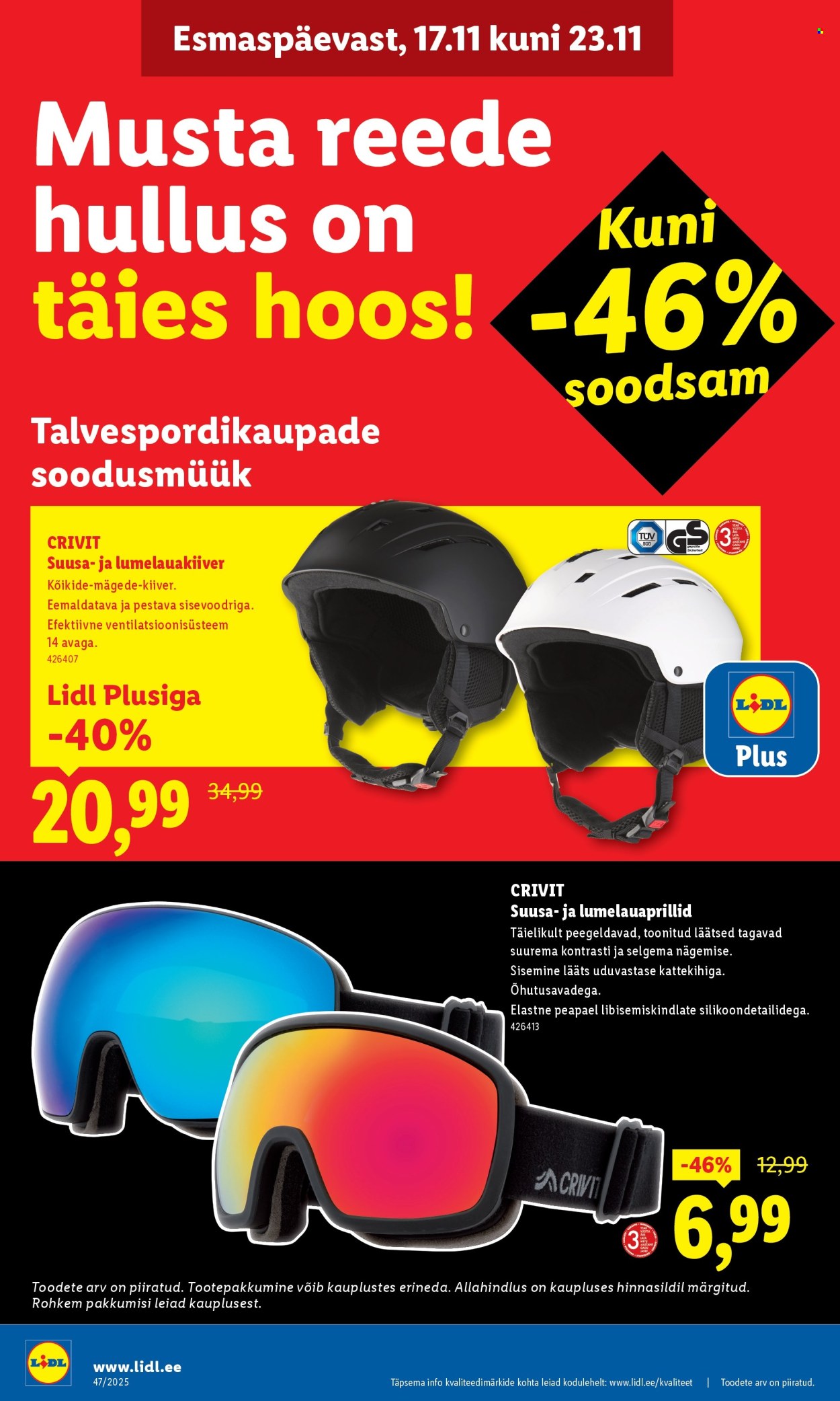 lidl - Lidl kliendileht - Kliendileht (17.11 - 23.11.2025) - page: 40