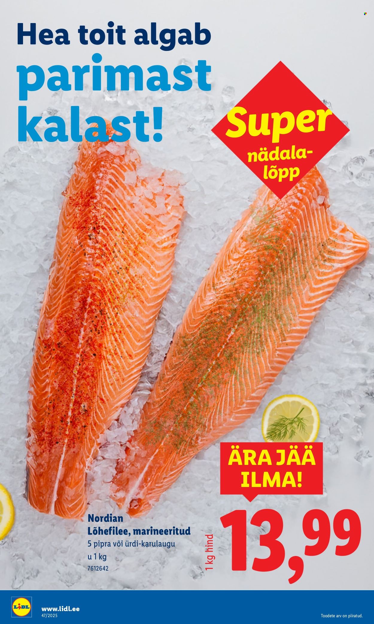 lidl - Lidl kliendileht - Kliendileht (17.11 - 23.11.2025) - page: 62