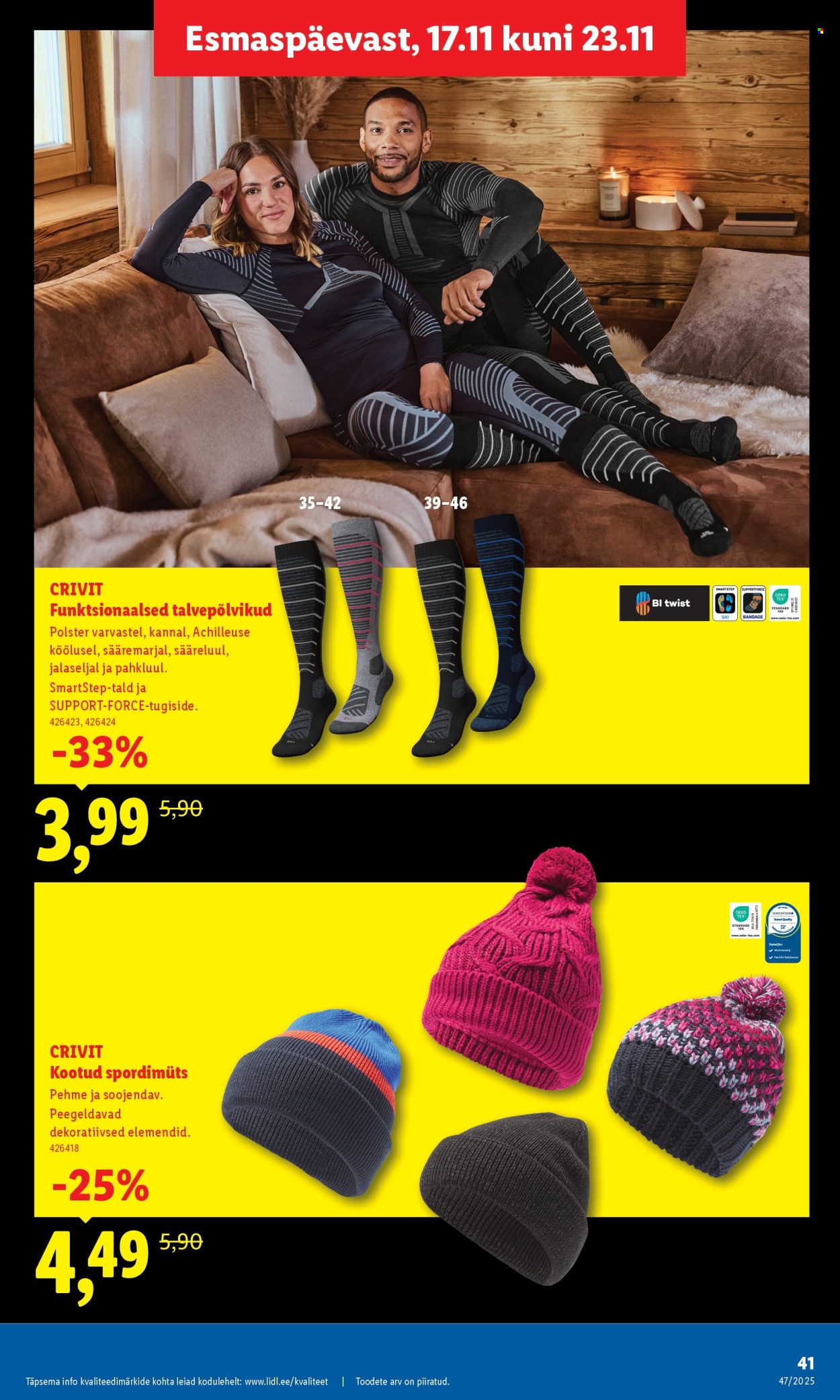 lidl - Lidl kliendileht - Kliendileht (17.11 - 23.11.2025) - page: 41