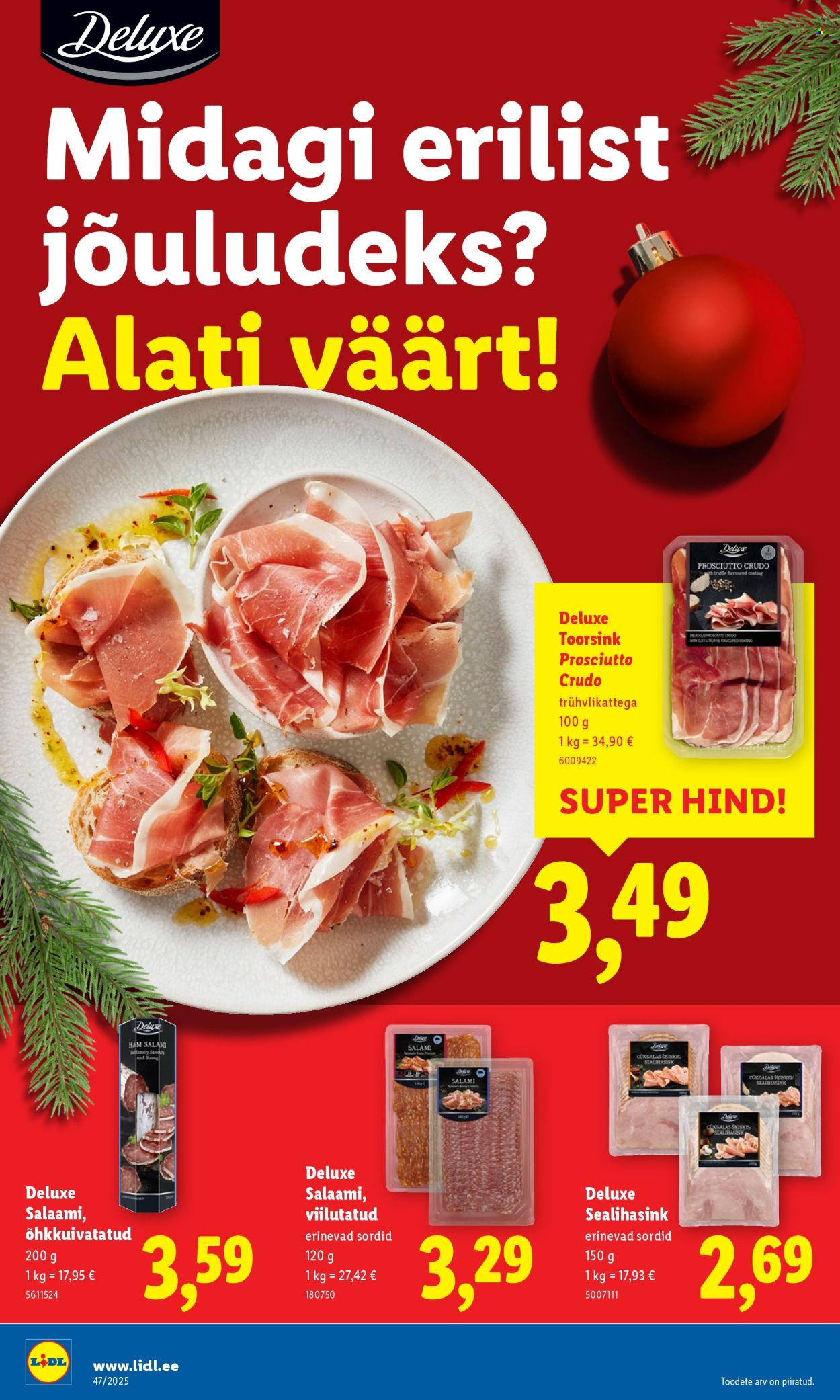lidl - Lidl kliendileht - Kliendileht (17.11 - 23.11.2025) - page: 10