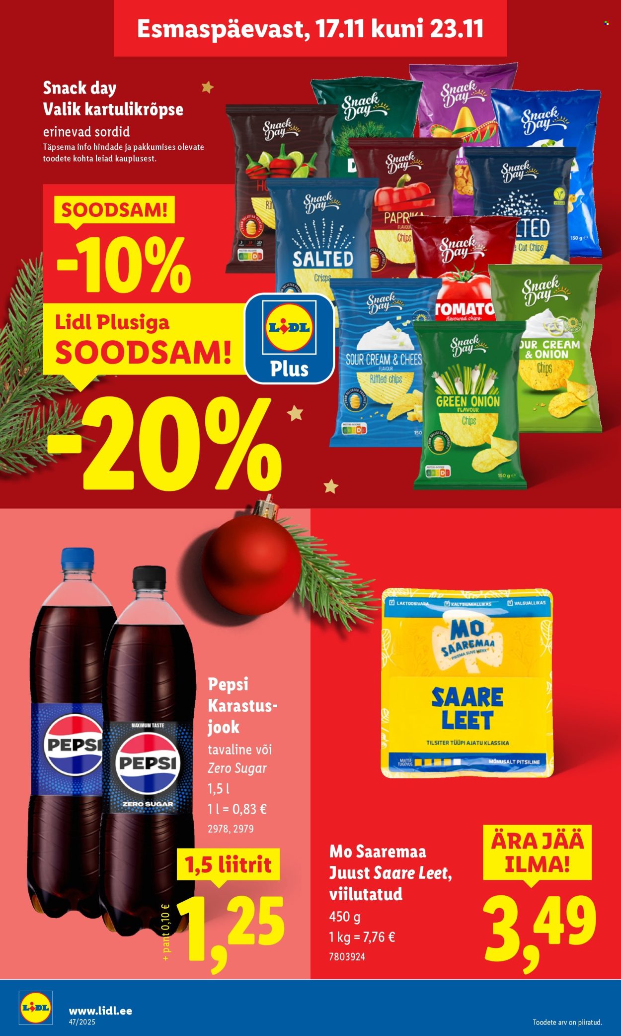 lidl - Lidl kliendileht - Nädalalõpu pakkumised (20.11 - 23.11.2025) - page: 20