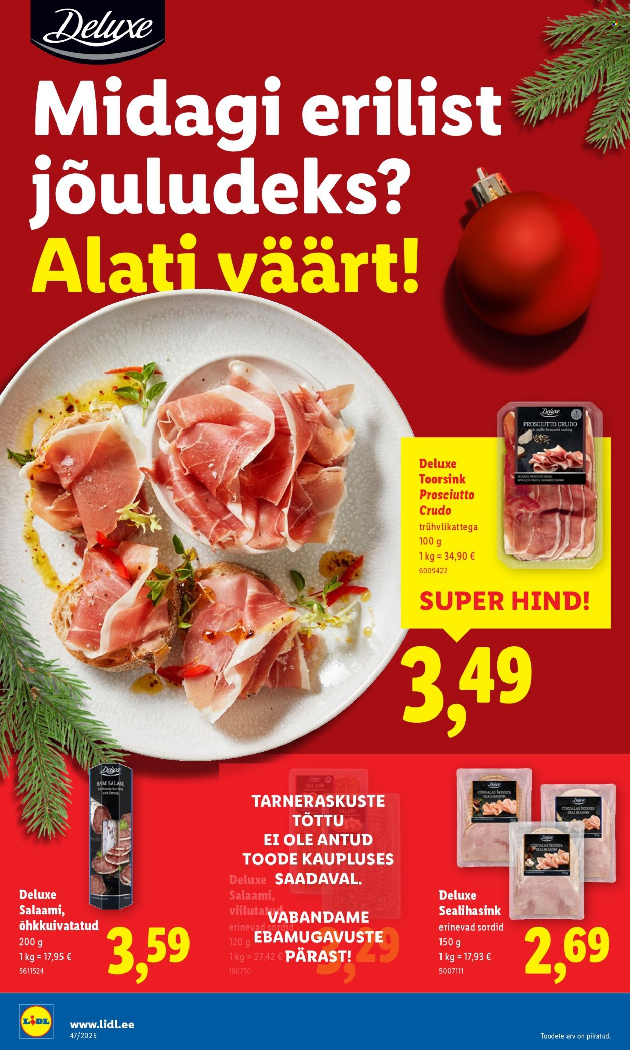 lidl - Lidl kliendileht - Nädalalõpu pakkumised (20.11 - 23.11.2025) - page: 24