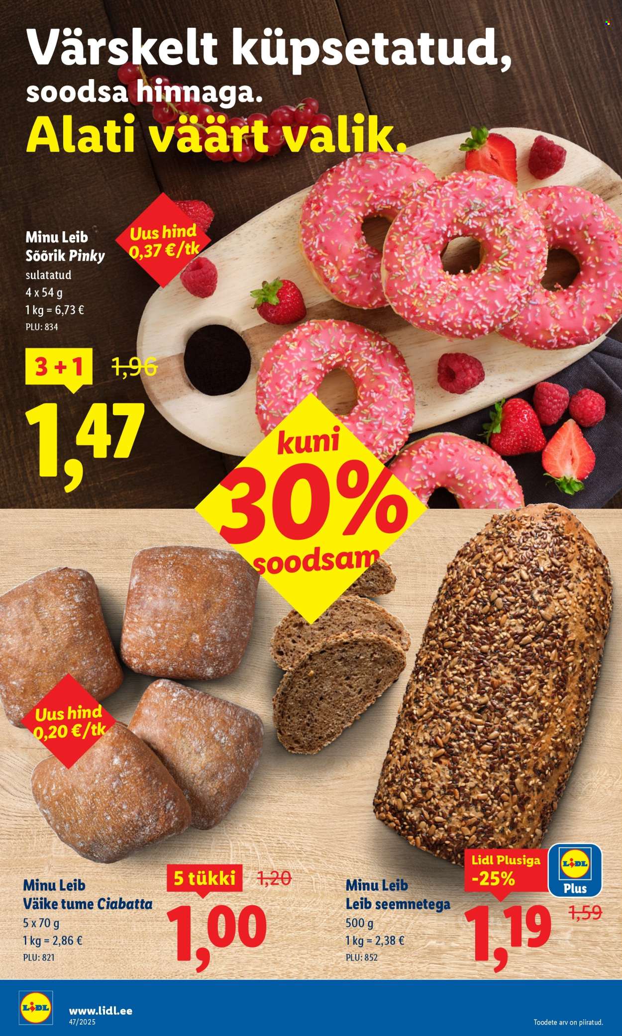 lidl - Lidl kliendileht - Nädalalõpu pakkumised (20.11 - 23.11.2025) - page: 10