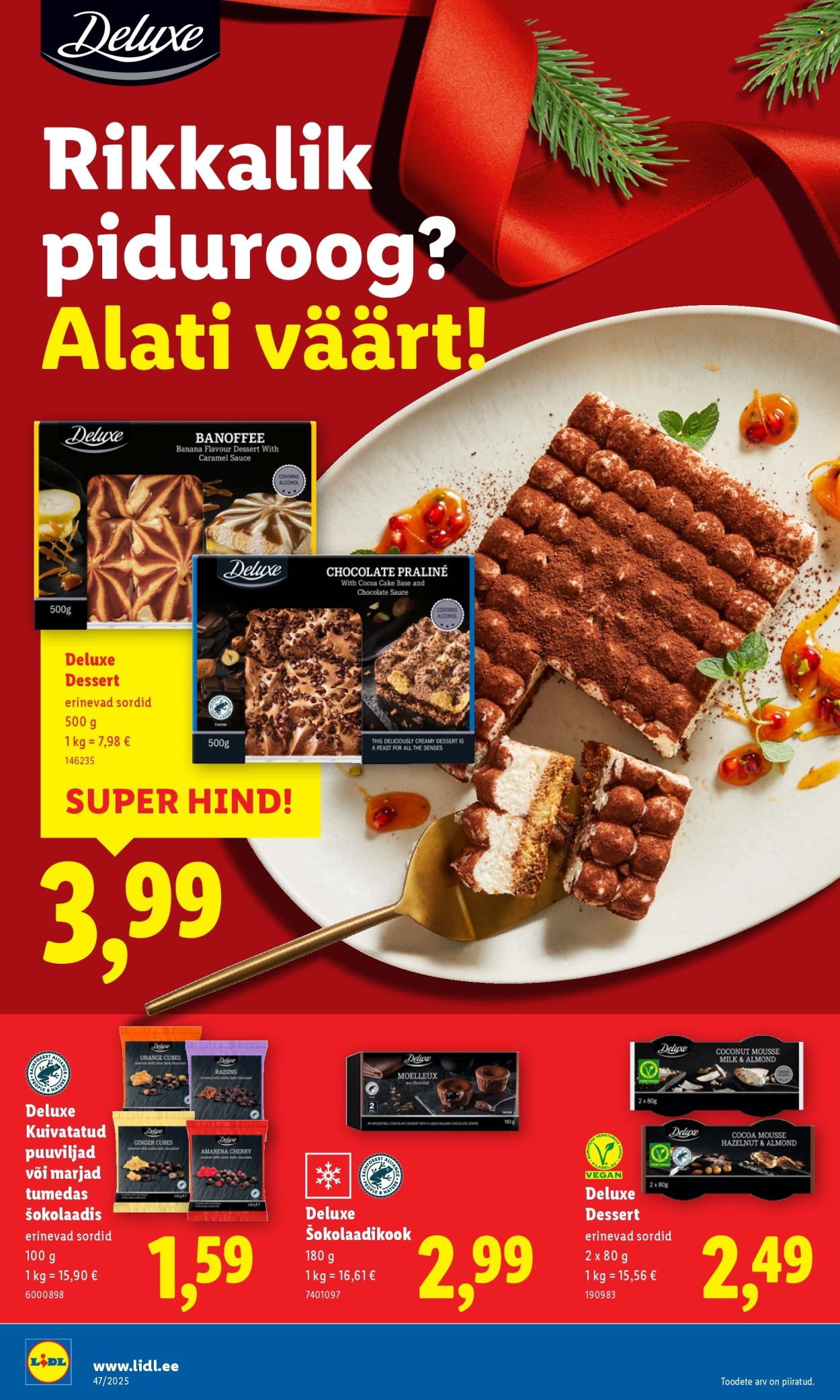 lidl - Lidl kliendileht - Nädalalõpu pakkumised (20.11 - 23.11.2025) - page: 26