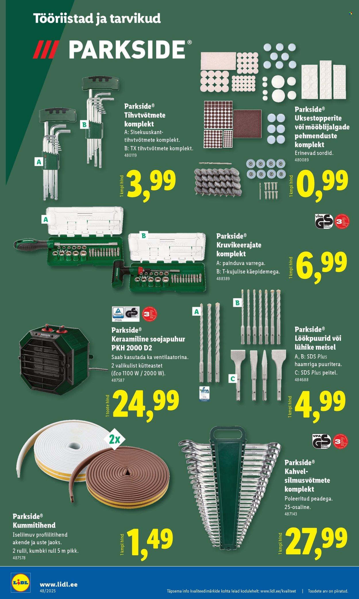 lidl - Lidl kliendileht - Tööstuskaupade pakkumised (24.11 - 30.11.2025) - page: 22