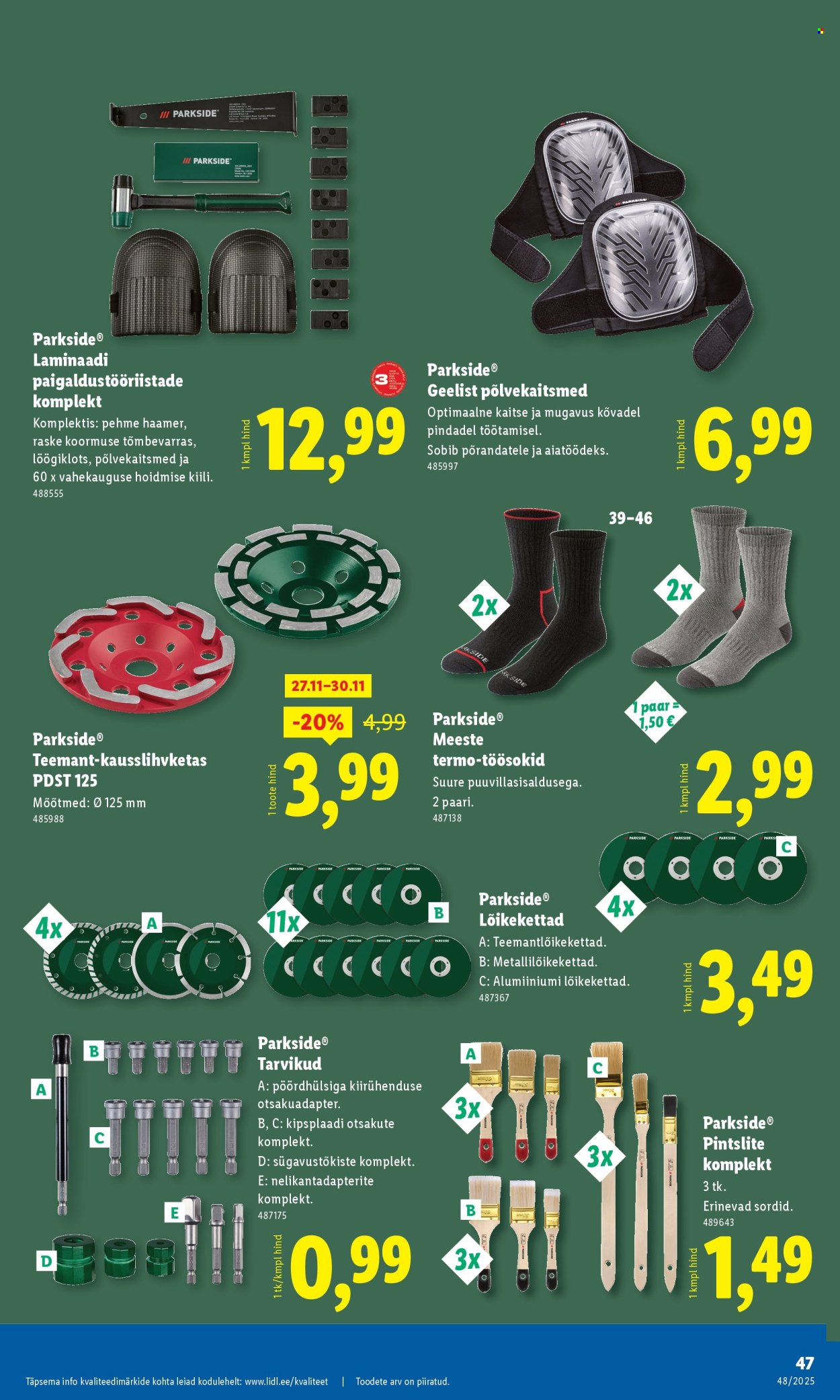 lidl - Lidl kliendileht - Kliendileht (24.11 - 30.11.2025) - page: 47