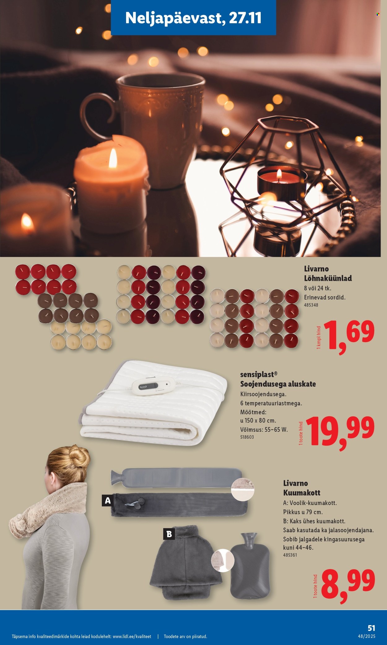 lidl - Lidl kliendileht - Kliendileht (24.11 - 30.11.2025) - page: 51