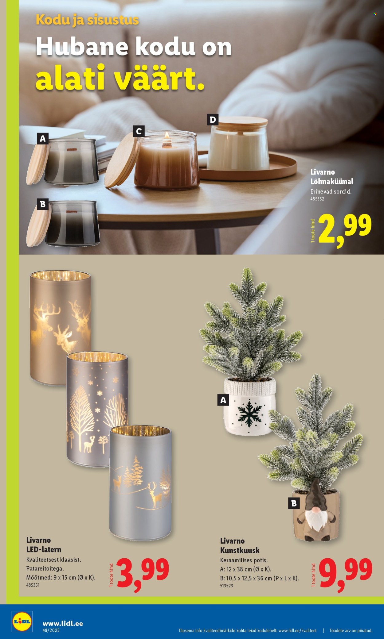 lidl - Lidl kliendileht - Kliendileht (24.11 - 30.11.2025) - page: 50