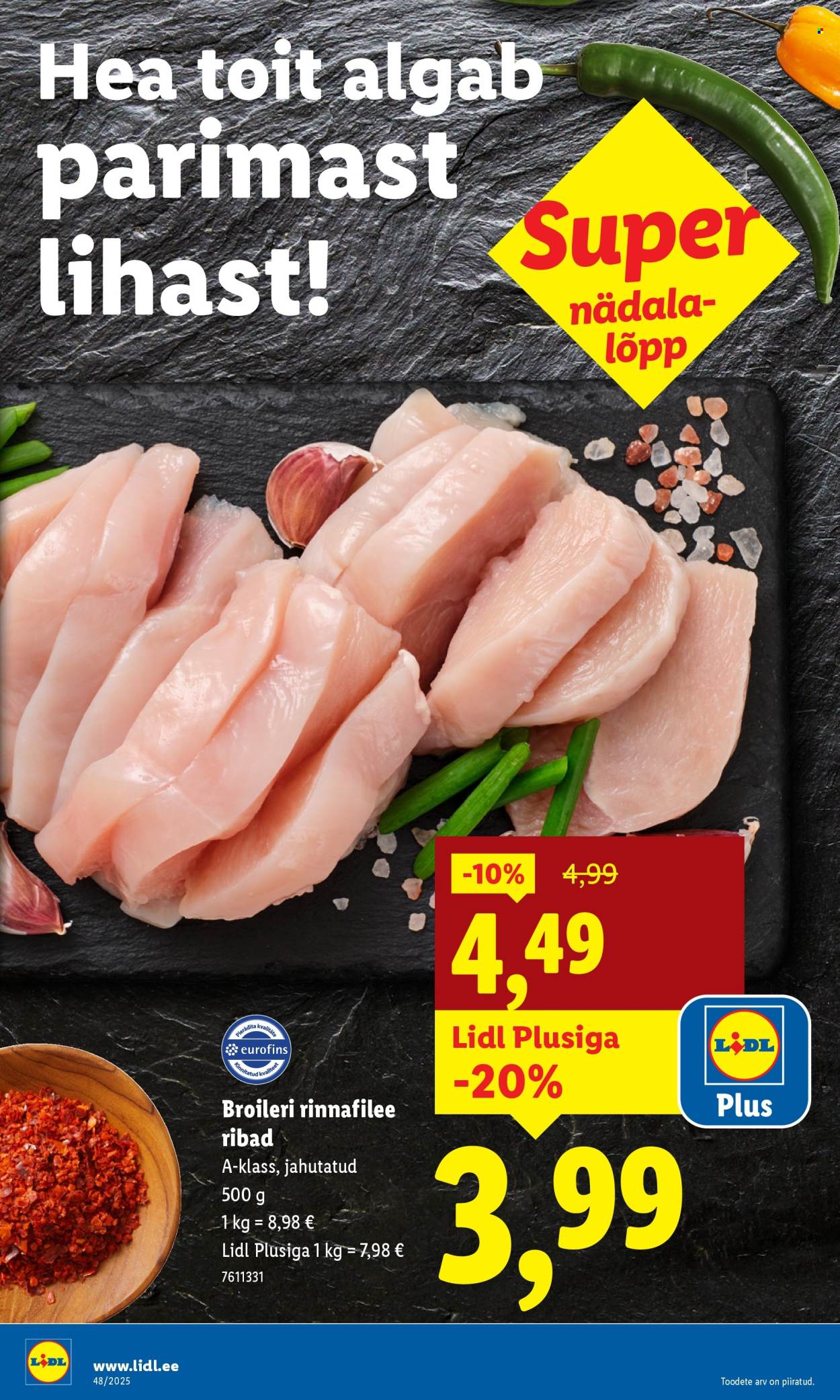 lidl - Lidl kliendileht - Kliendileht (24.11 - 30.11.2025) - page: 60