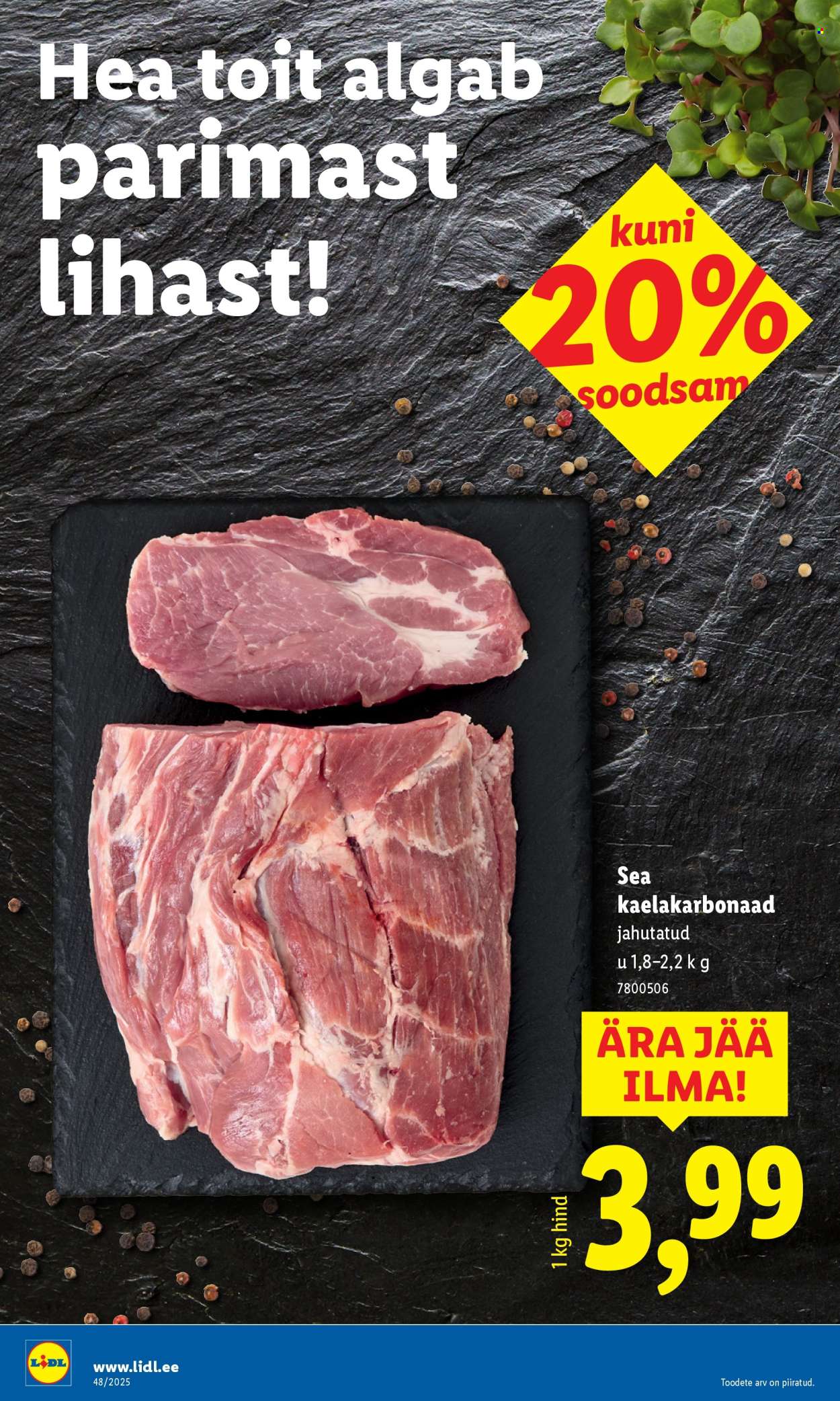 lidl - Lidl kliendileht - Kliendileht (24.11 - 30.11.2025) - page: 12