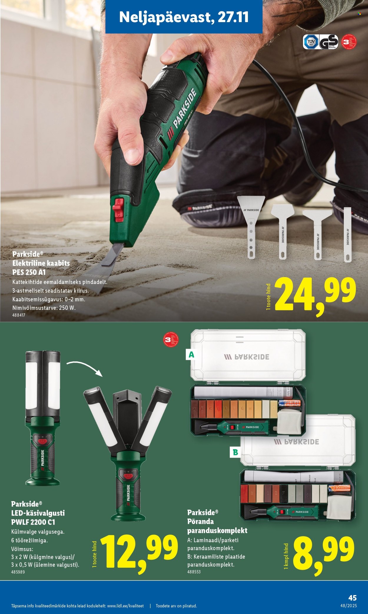 lidl - Lidl kliendileht - Kliendileht (24.11 - 30.11.2025) - page: 45