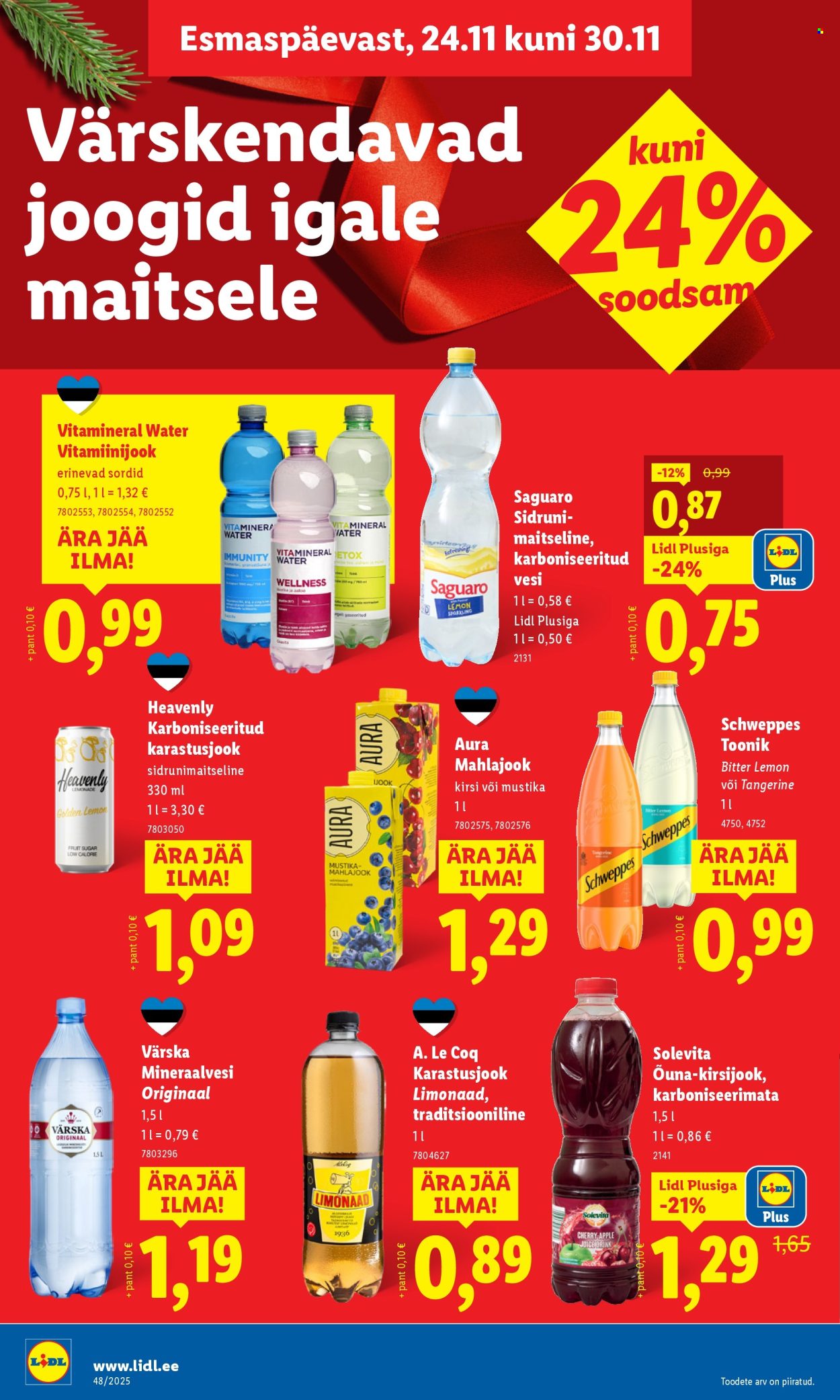 lidl - Lidl kliendileht - Kliendileht (24.11 - 30.11.2025) - page: 28