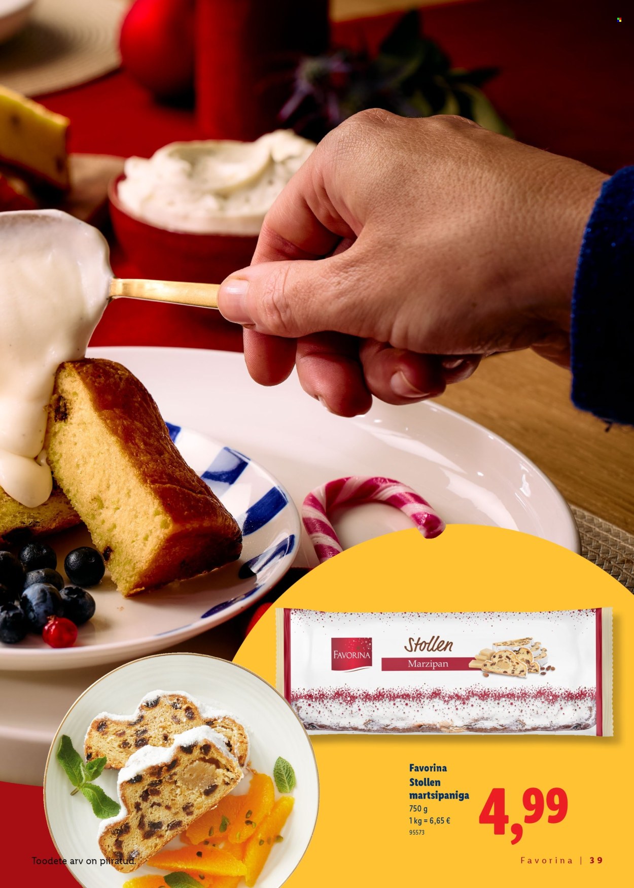 lidl - Lidl kliendileht - Jõulutoidu kataloog Deluxe - page: 39