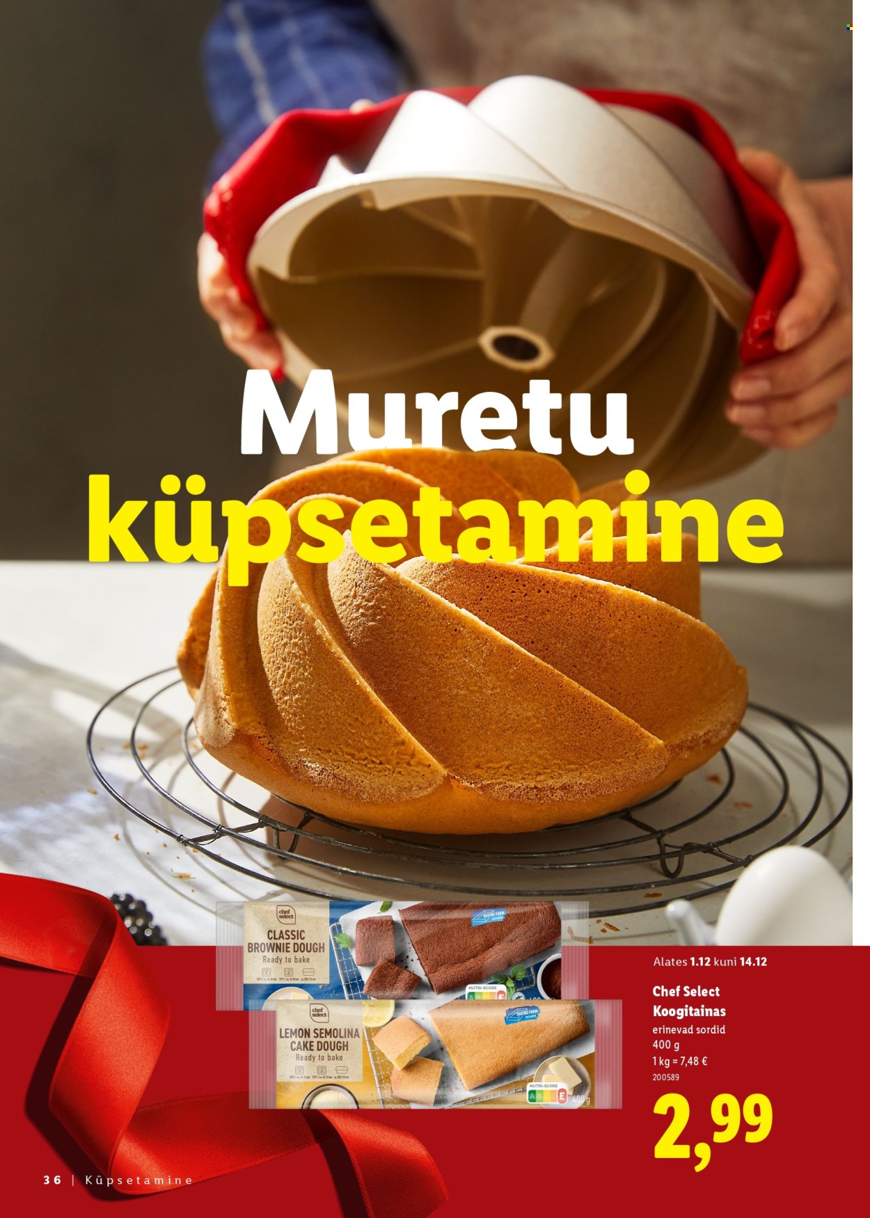 lidl - Lidl kliendileht - Jõulutoidu kataloog Deluxe - page: 36