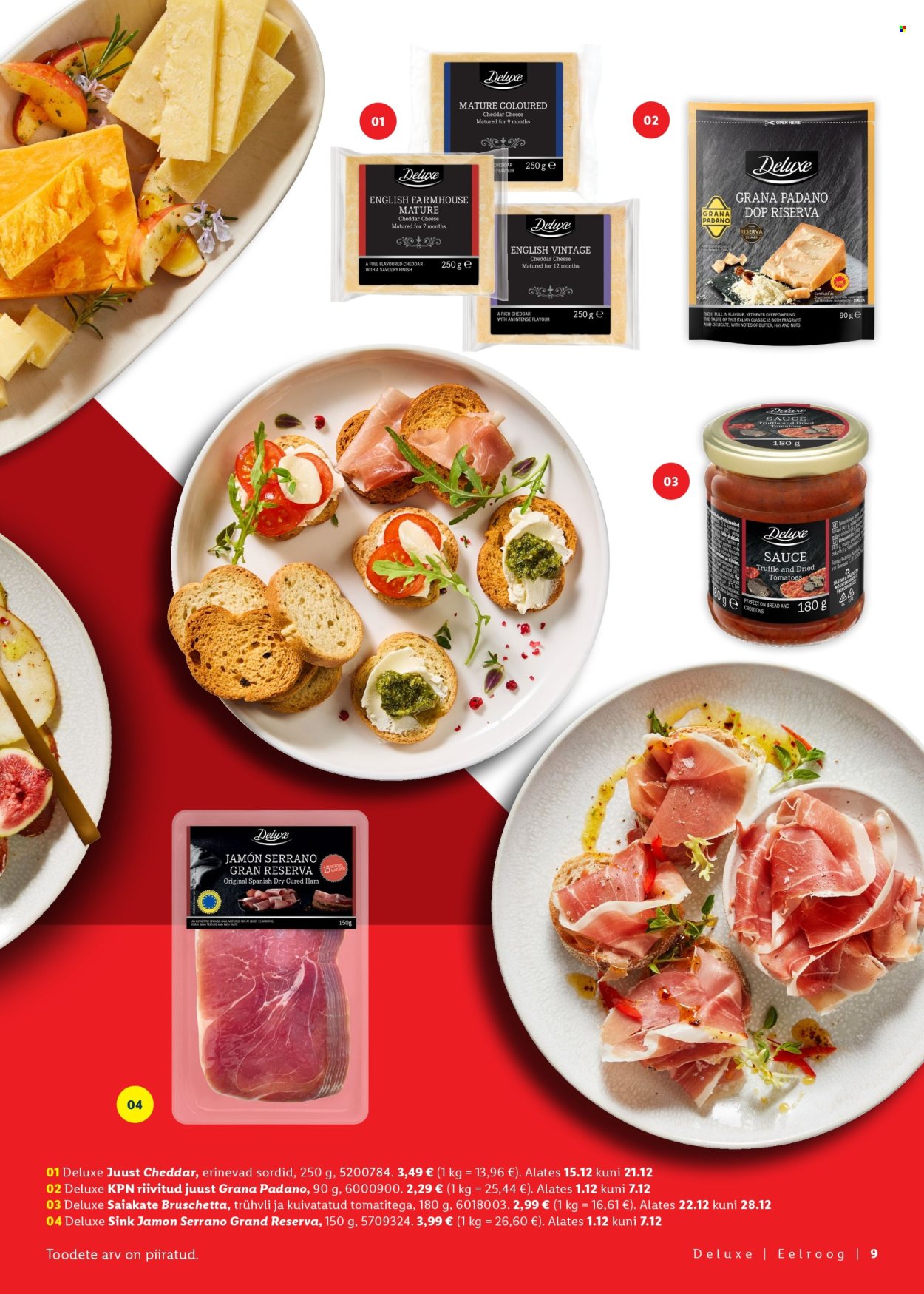 lidl - Lidl kliendileht - Jõulutoidu kataloog Deluxe - page: 9